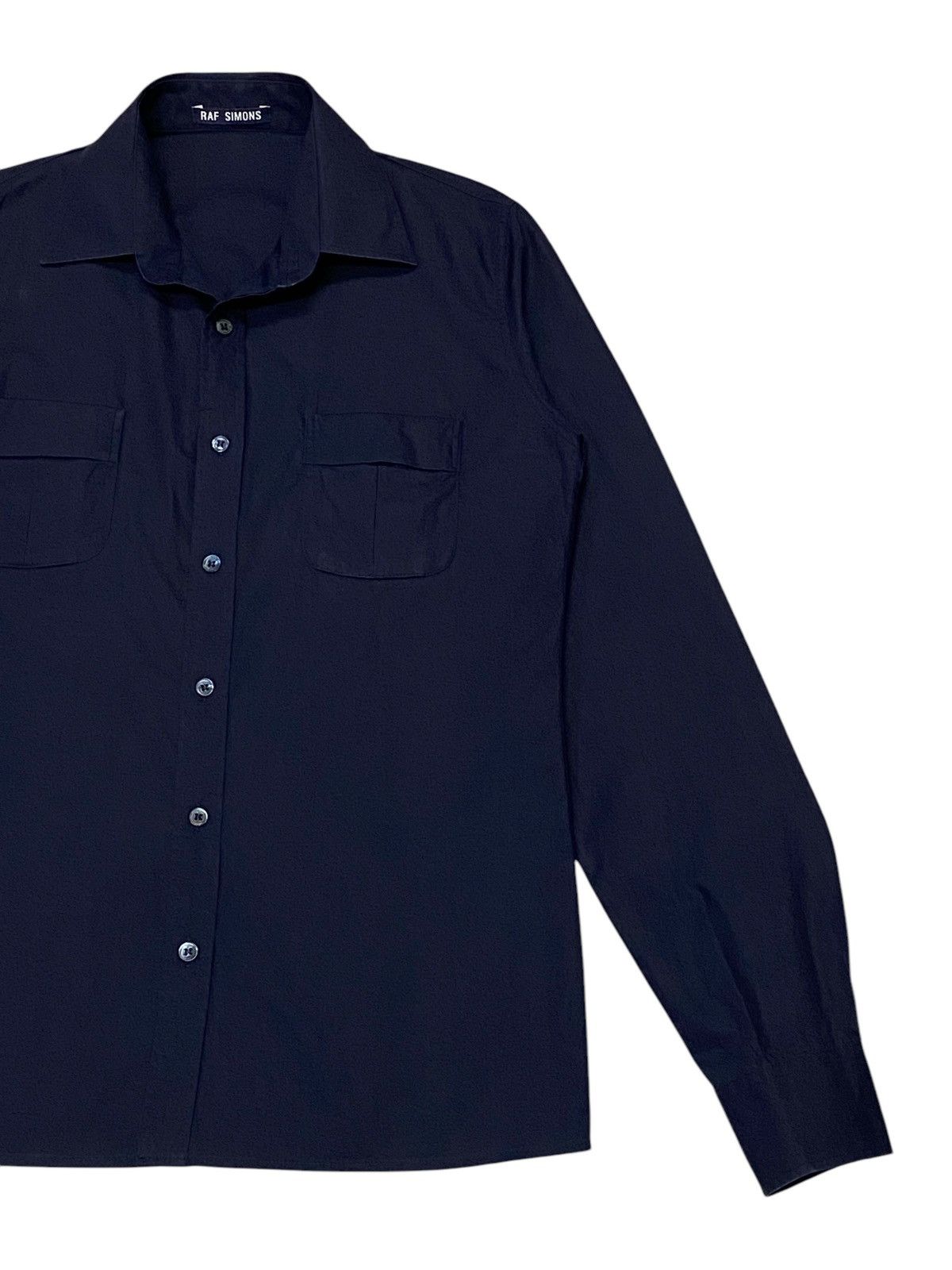 Raf Simons Raf Simons Slim Fit Casual Button Ups Shirt Size US S / EU 44-46 / 1 - 7 Thumbnail