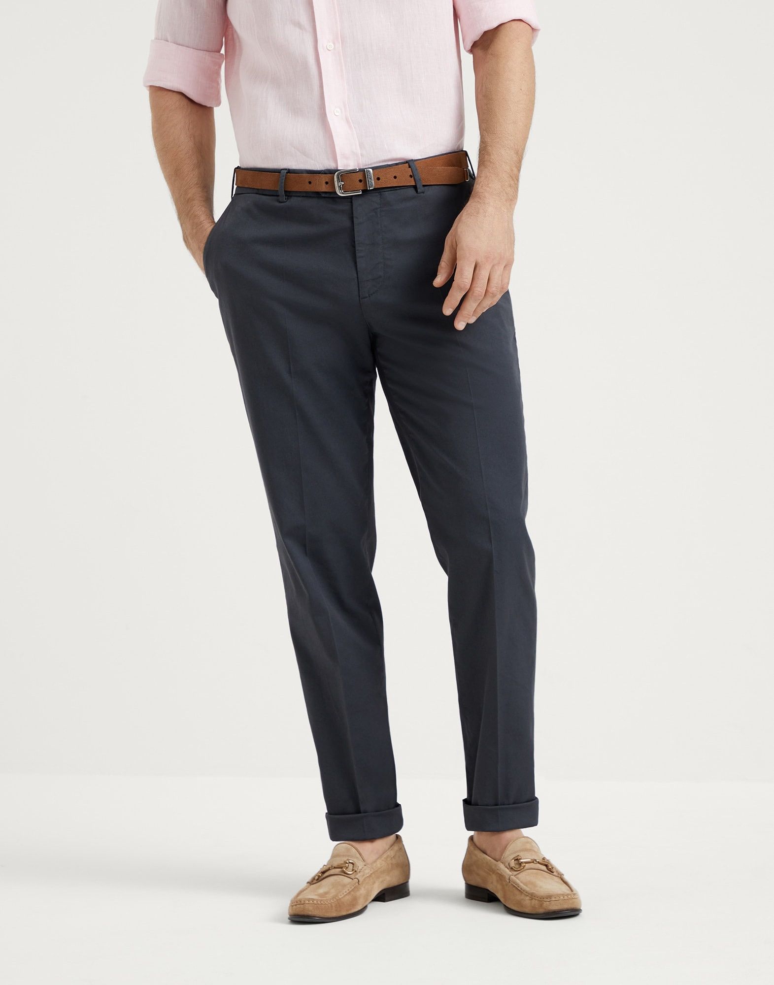Brunello Cucinelli Dyed Pants in Charcoal Size US 36 / EU 52 - 1 Thumbnail