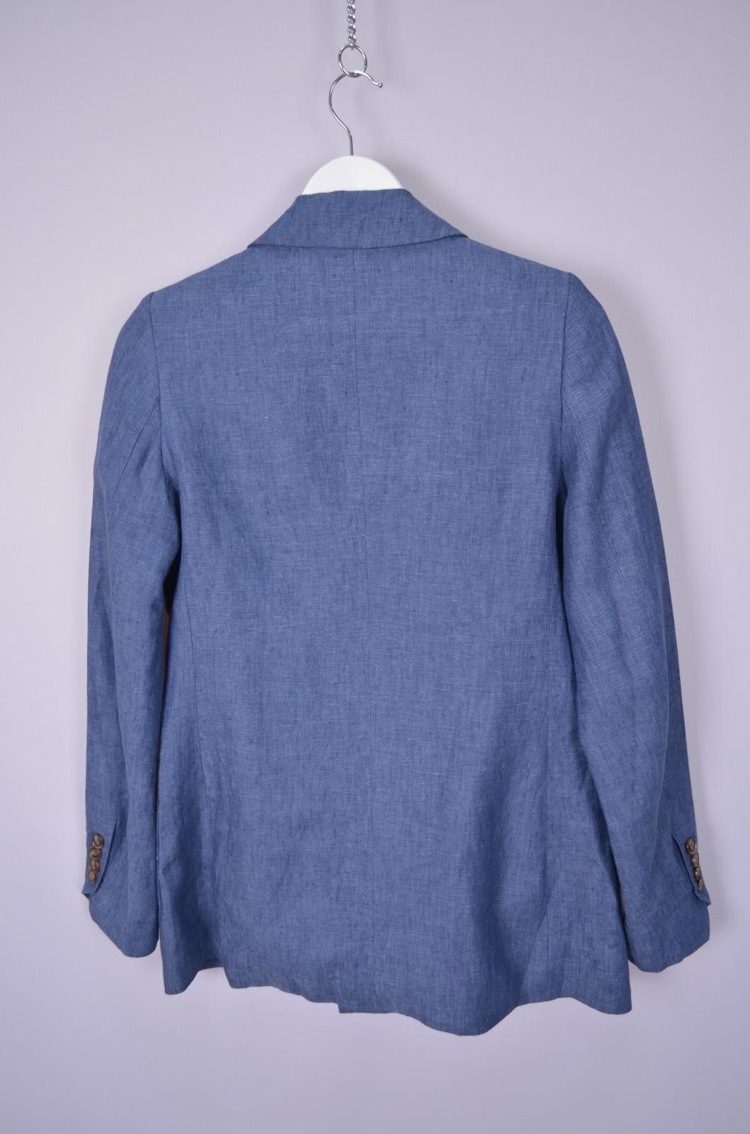 Designer Wyse Alaina Linen Jacket Size 2 US6 Double Breasted Blazer Size M / US 6-8 / IT 42-44 - 9 Thumbnail