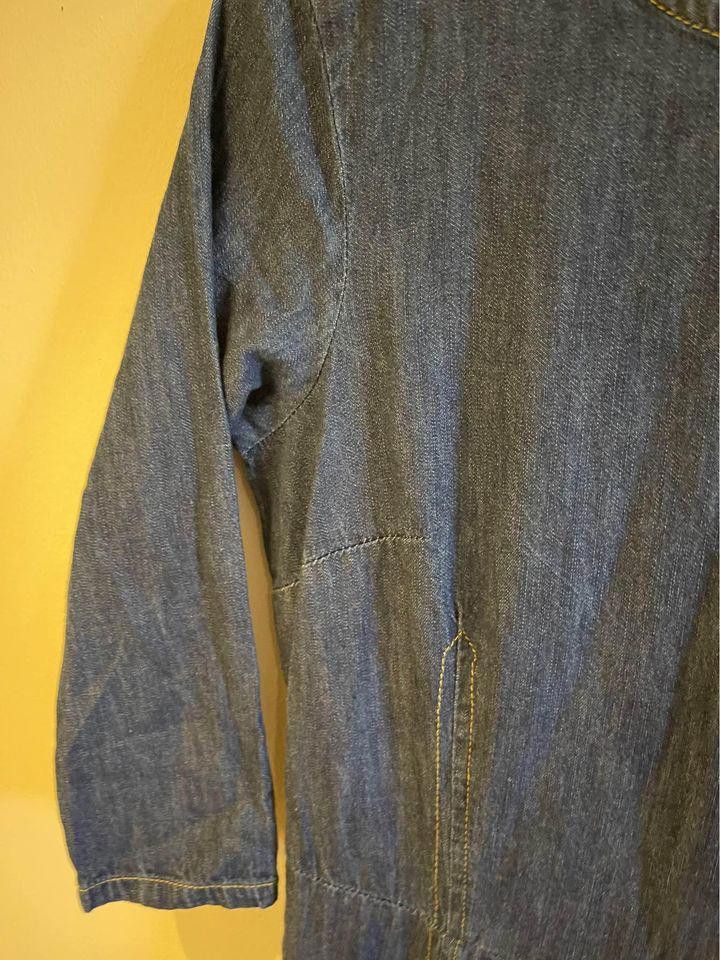 Designer Zapelle Denim Dress size S/m Size M / US 6-8 / IT 42-44 - 4 Thumbnail