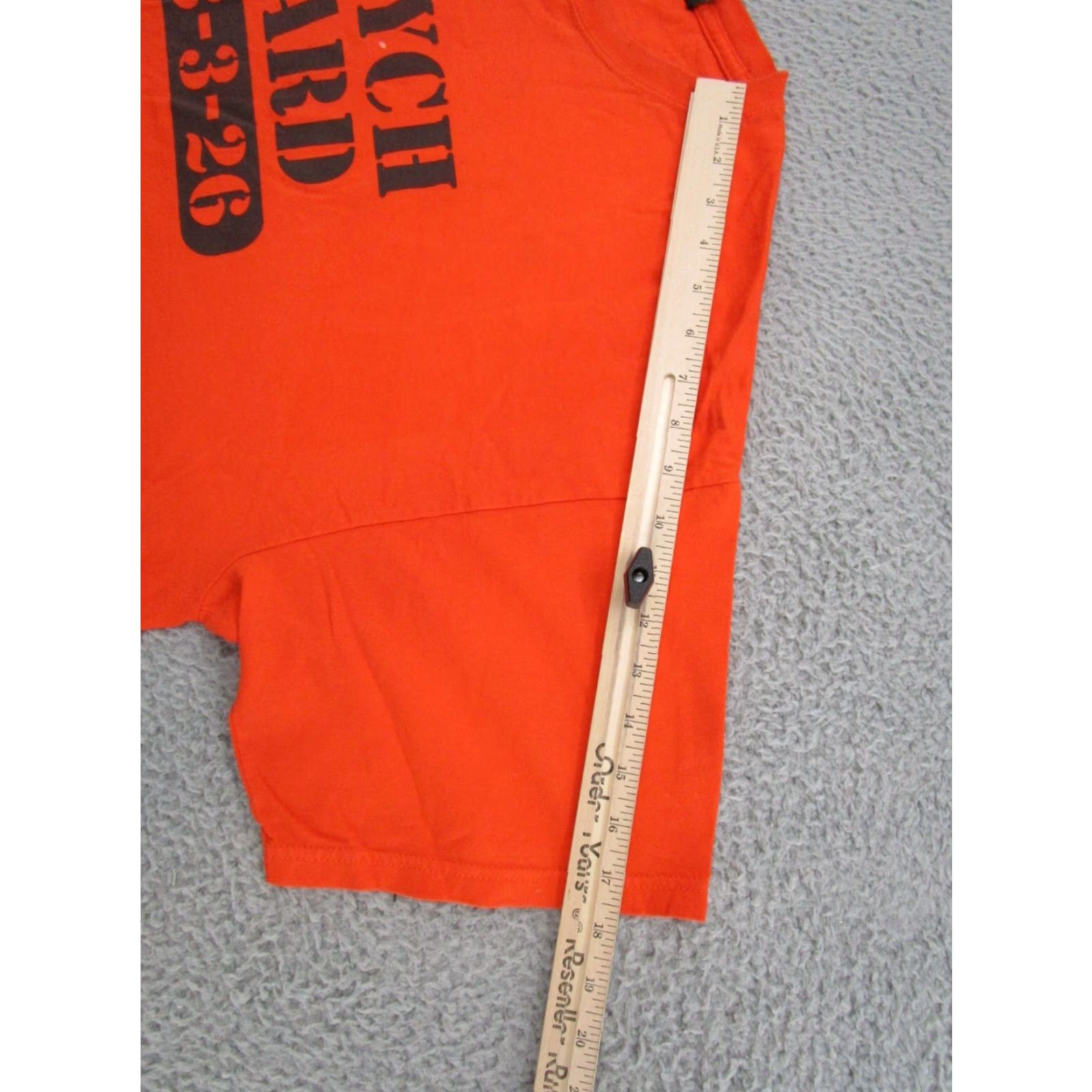 Vintage VTG Steve & Barry's T-Shirt Blaze Orange Men 2XL Short Sleeve Read 90s/2000s Mens Shirts Blaze Size US XXL / EU 58 / 5 - 7 Thumbnail