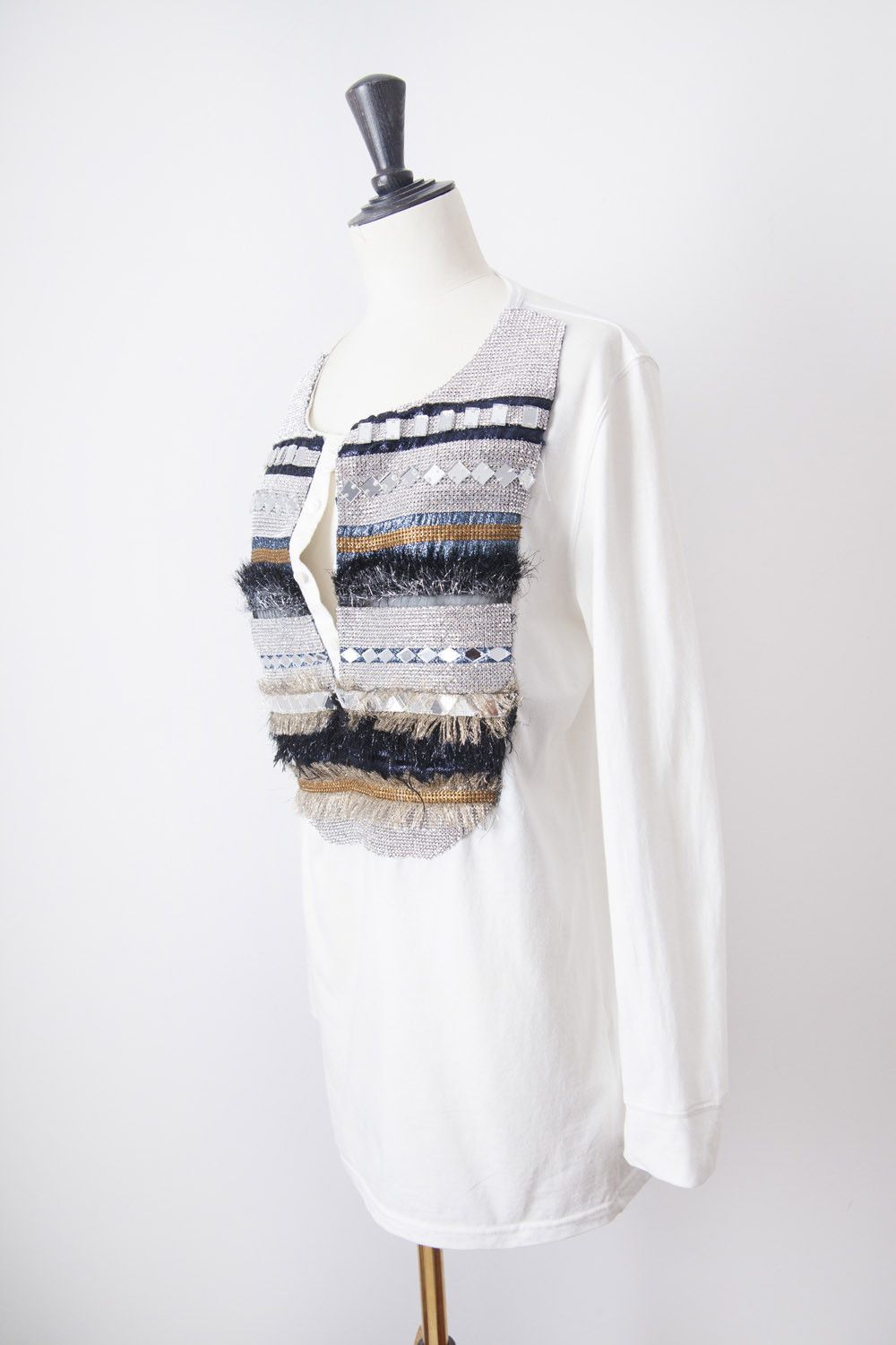 Balmain AW11 embellished top Size XS / US 0-2 / IT 36-38 - 4 Thumbnail