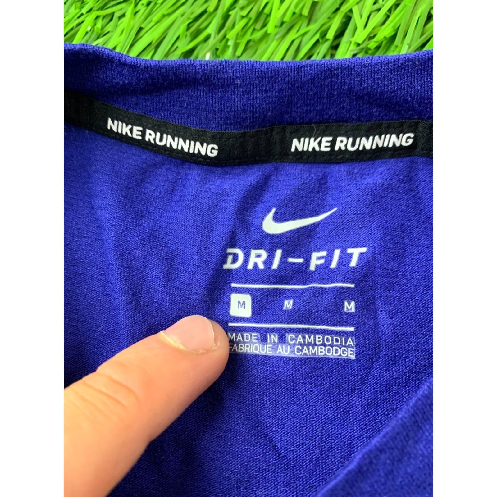 Nike Nike Vest Sleeveless Shirt Jersey Woman M Blue Running Training Nike Size M / US 6-8 / IT 42-44 - 4 Thumbnail