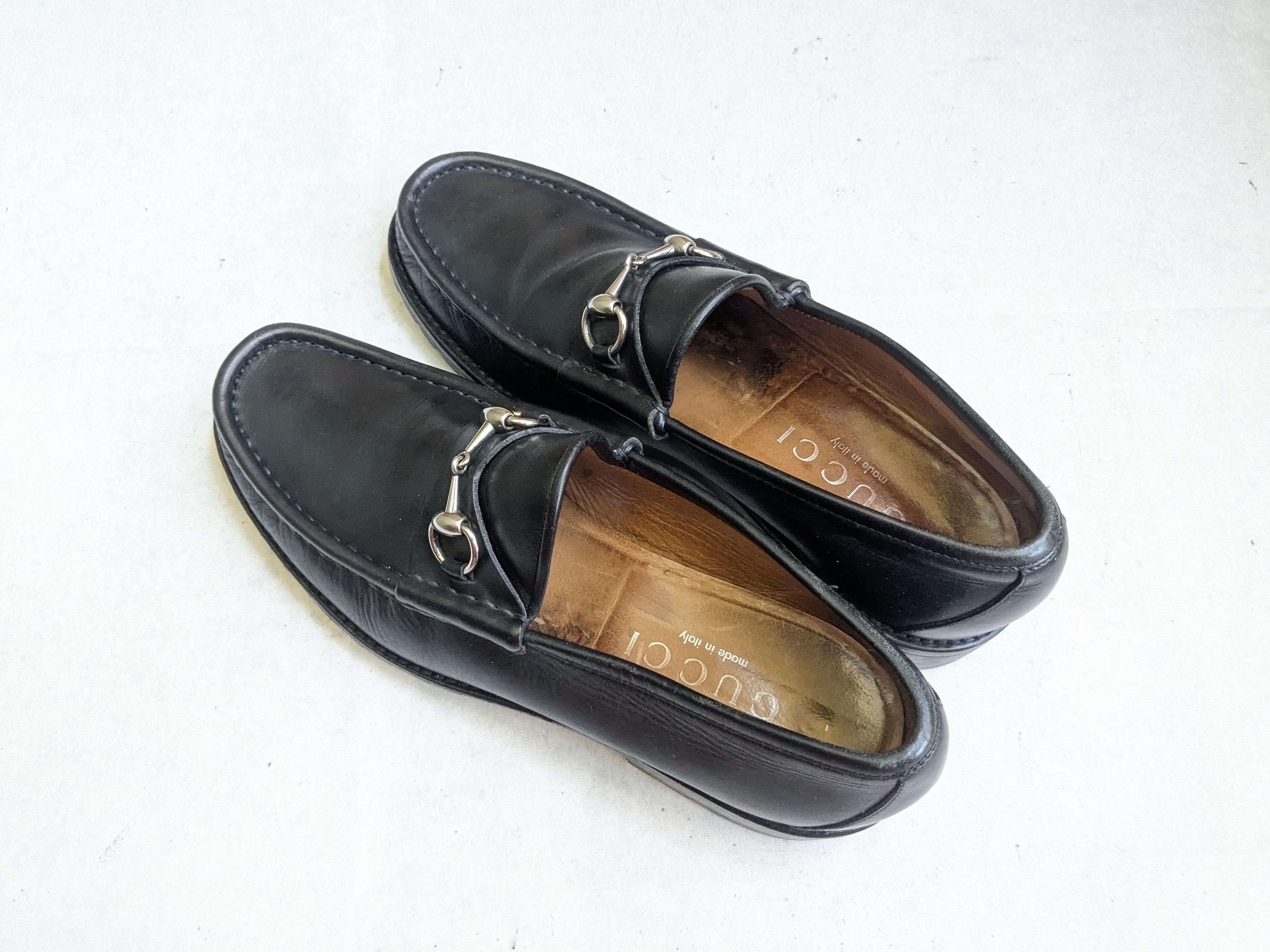 Gucci Gucci Horsebit Loafers Black 10.5 Leather Slip Ons Size US 10.5 / EU 43-44 - 13 Thumbnail