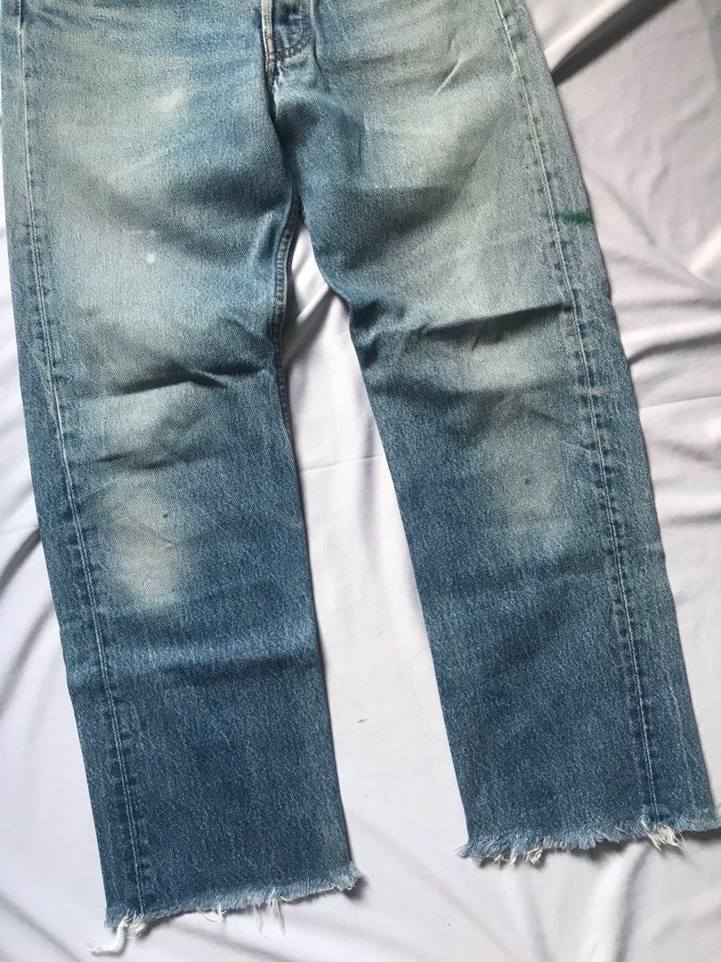 Levi's Vintage 80s Iconic Levis 501 Denim Jeans Size US 28 / EU 44 - 3 Thumbnail