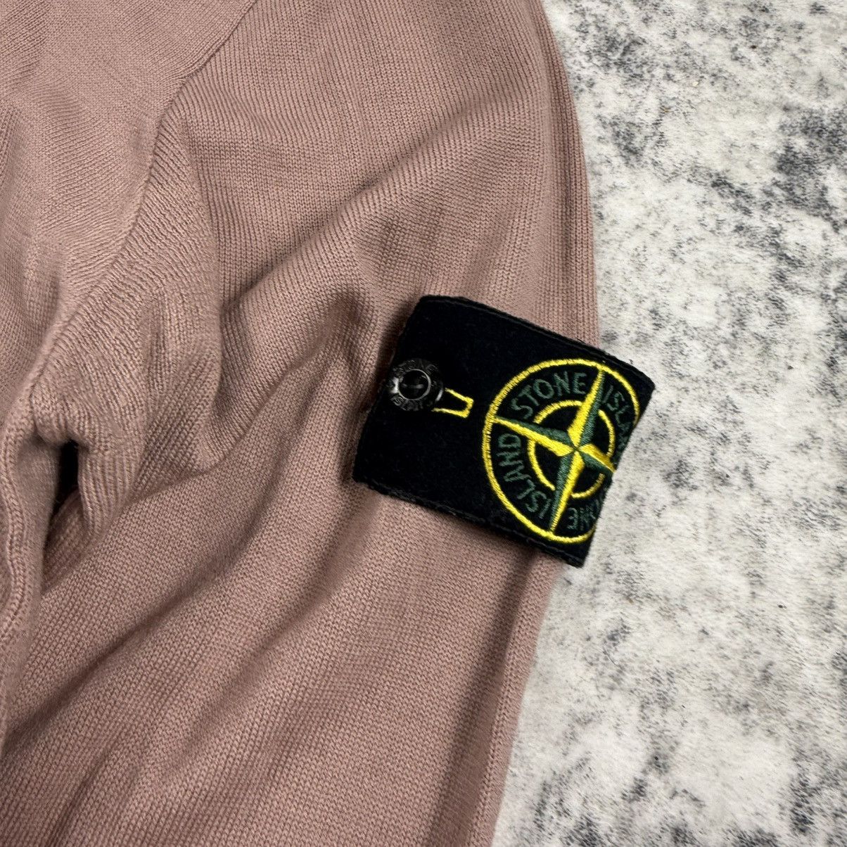 Stone Island Stone Island Dust Pink Crewneck Knit Sweater Size US M / EU 48-50 / 2 - 5 Thumbnail