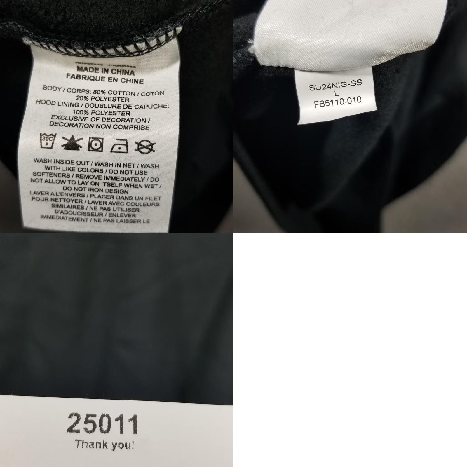 Nike Nike Women's Air Jordan Flight Fleece Pullover Hoodie Black FB5110-010 Large Size L / US 10 / IT 46 - 8 Thumbnail