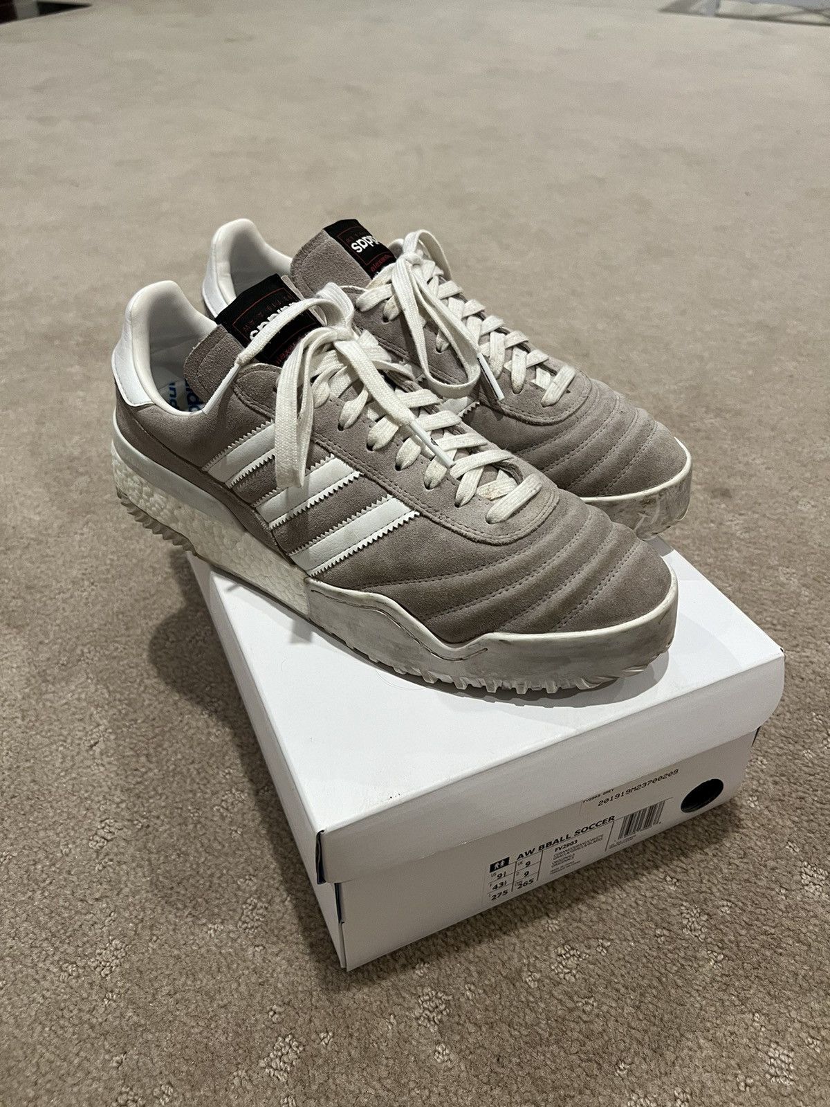Adidas × Alexander Wang Adidas x Alexander Wang BBALL SOCCER Size US 10 / EU 43 - 2 Thumbnail