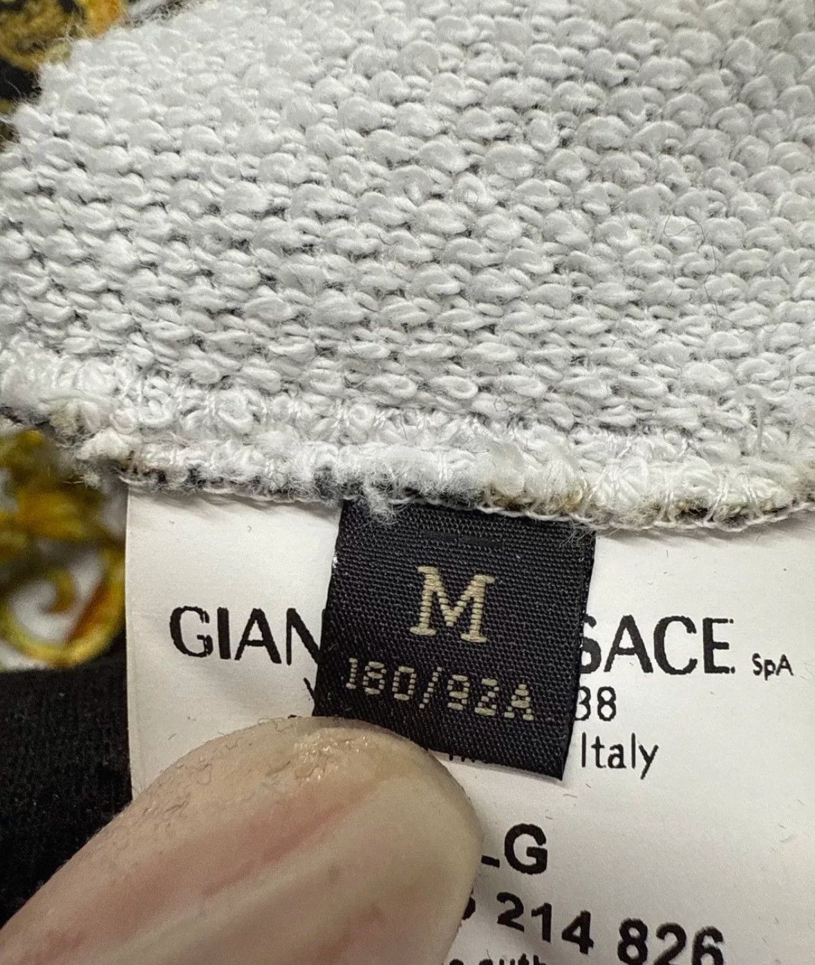 Versace Versace Classic baroque style stitching pattern design Size US M / EU 48-50 / 2 - 22 Thumbnail