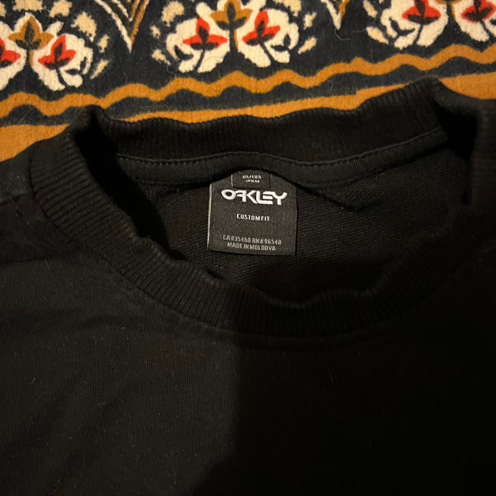 Oakley Mens oakley crewneck sweatshirt black camo sweatshirt y2k Size US S / EU 44-46 / 1 - 3 Thumbnail