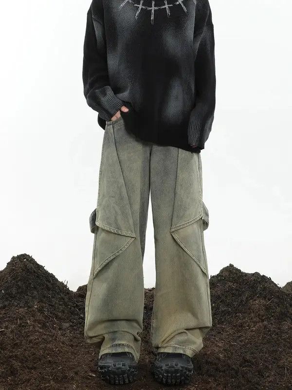 Jean Fukatsu x natsu Opium Baggy Denim Jeans y2k Size US 30 / EU 46 - 2 Thumbnail