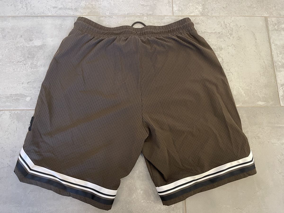 Alo Alo Brown Key Mesh Basketball Short Size US 32 / EU 48 - 10 Thumbnail