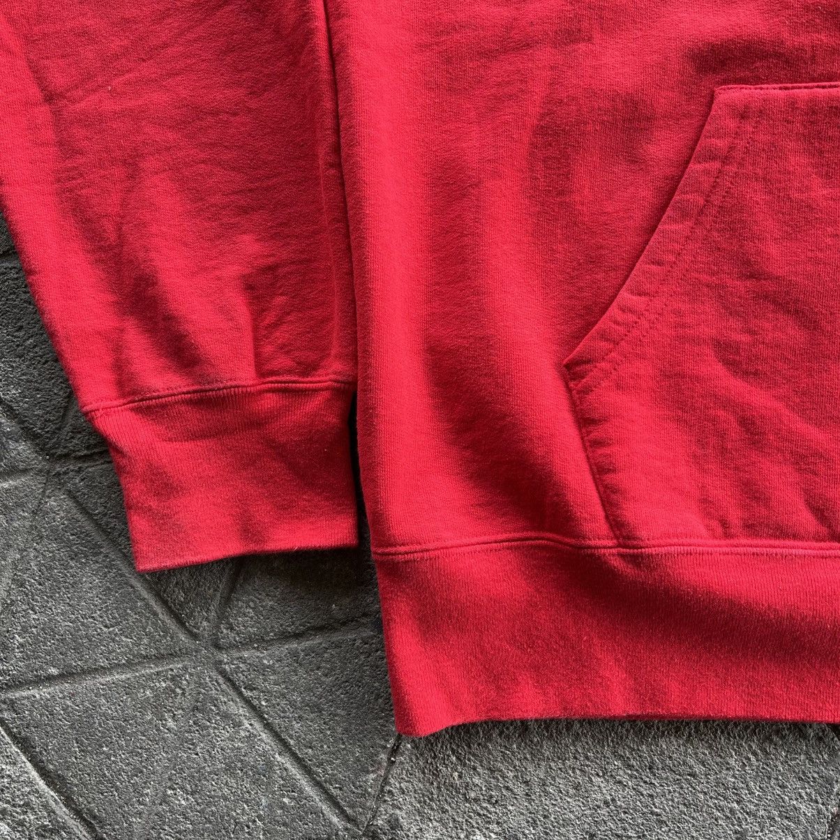 Supreme × Vintage Supreme Blocked Hoodie Red Made in Canada Size US L / EU 52-54 / 3 - 5 Thumbnail