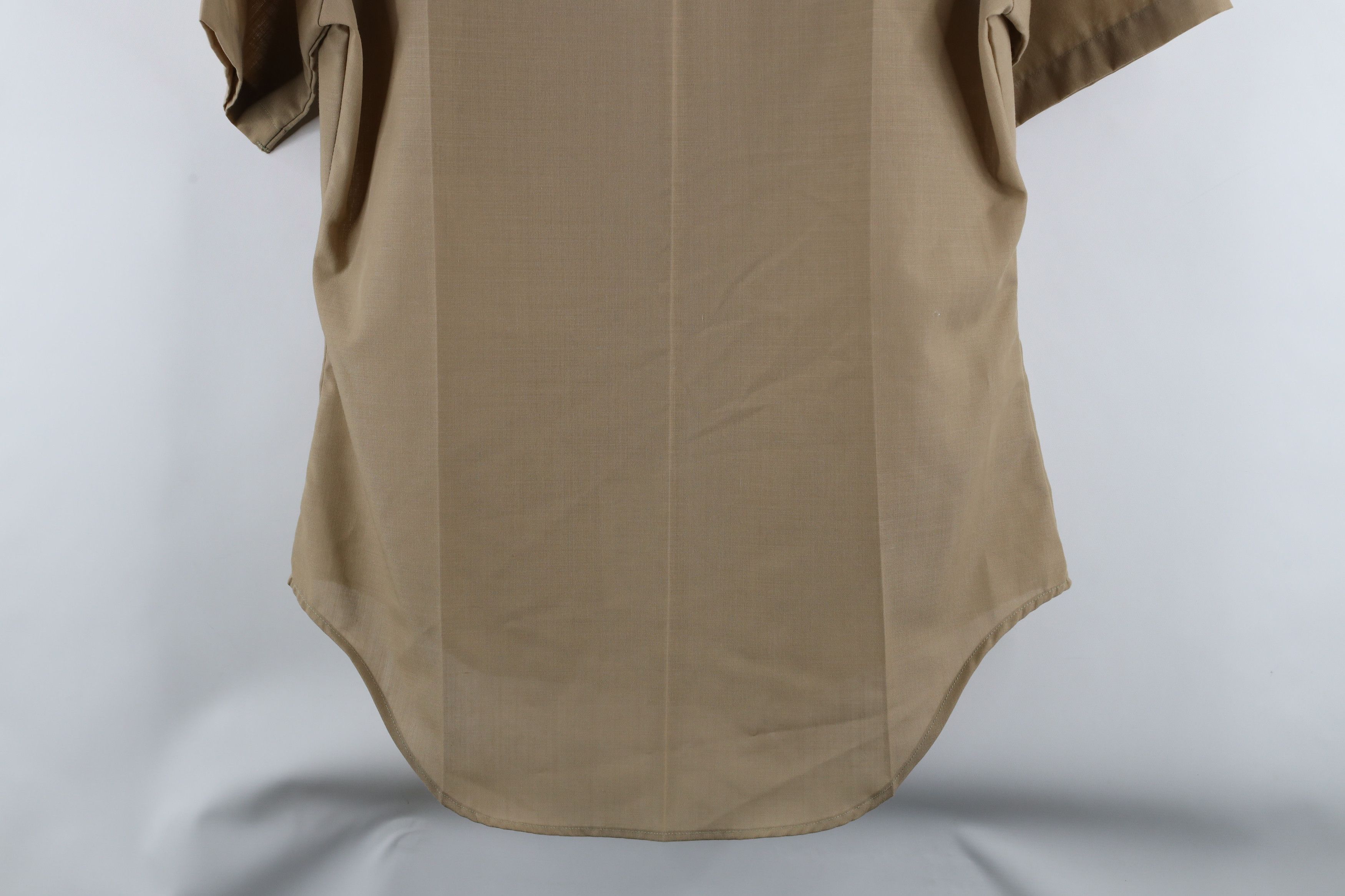 Vintage Vintage 90s Military Short Sleeve Field Button Shirt Khaki Size US M / EU 48-50 / 2 - 9 Thumbnail
