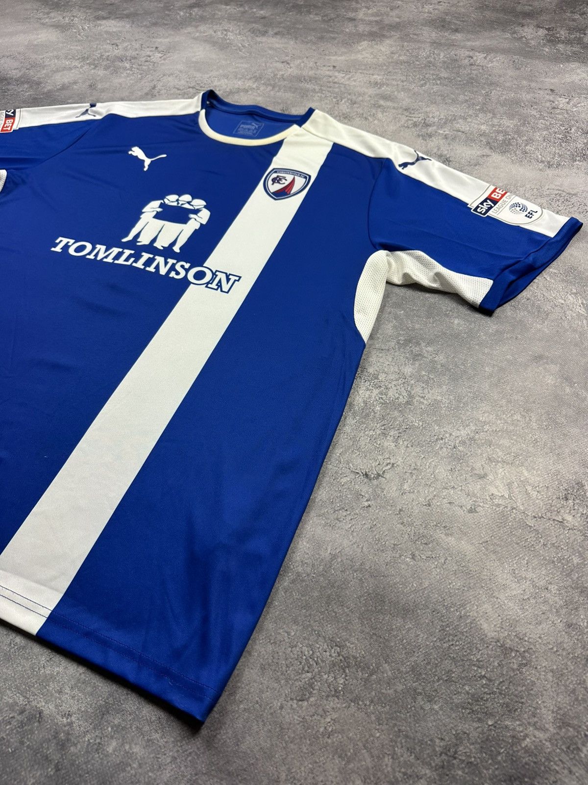 Puma Puma Chesterfield FC 2016-2017 Home Jersey Shirt Evatt #6 Size US XXL / EU 58 / 5 - 3 Thumbnail