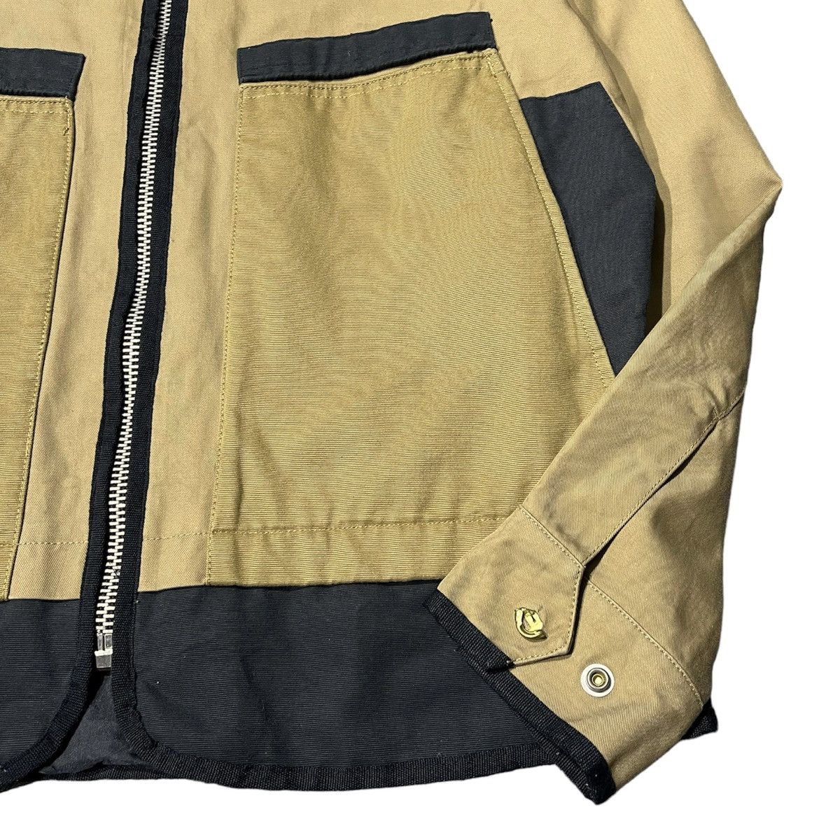 Coach × Designer RARE 👑 Coach Canvas Military Flight Jacket Size US M / EU 48-50 / 2 - 12 Thumbnail