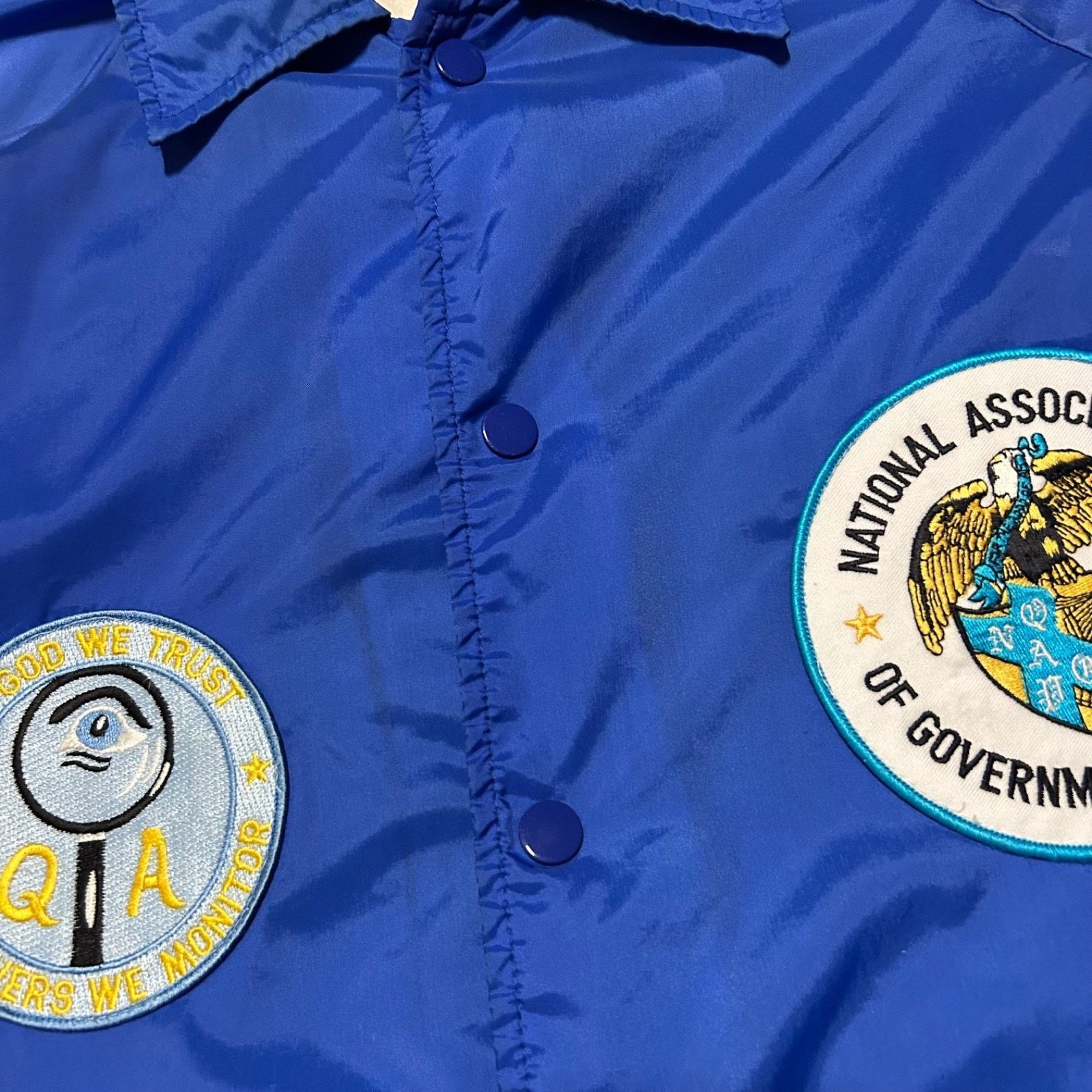 Sears × Vintage Vintage Air Force Jacket 80s Windbreaker Snap Button USAF Size US M / EU 48-50 / 2 - 4 Thumbnail