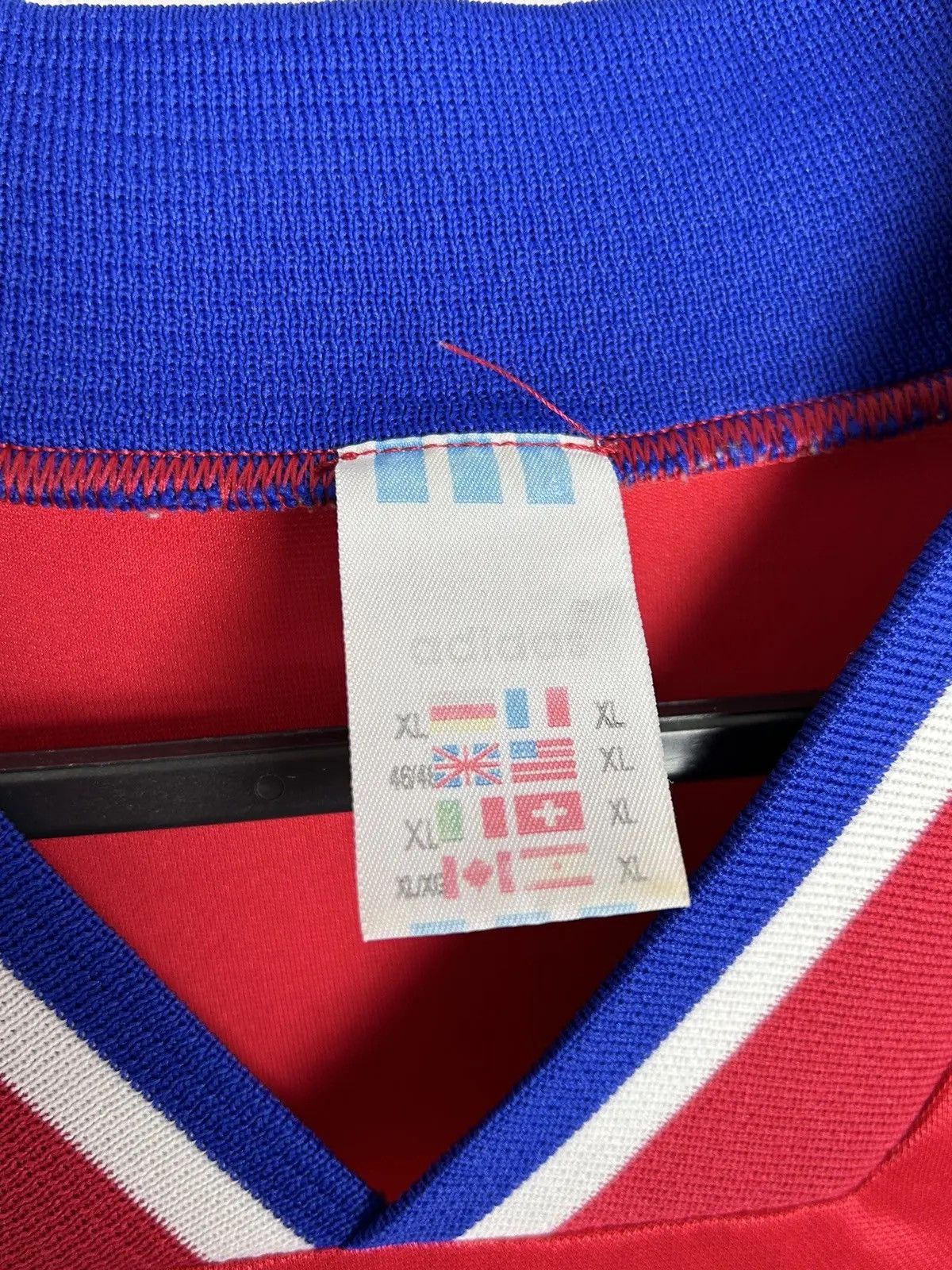 Adidas 90s Vintage Adidas Bayern Munchen 1993/94/95 Home Kit Jersey Size US XL / EU 56 / 4 - 10 Thumbnail