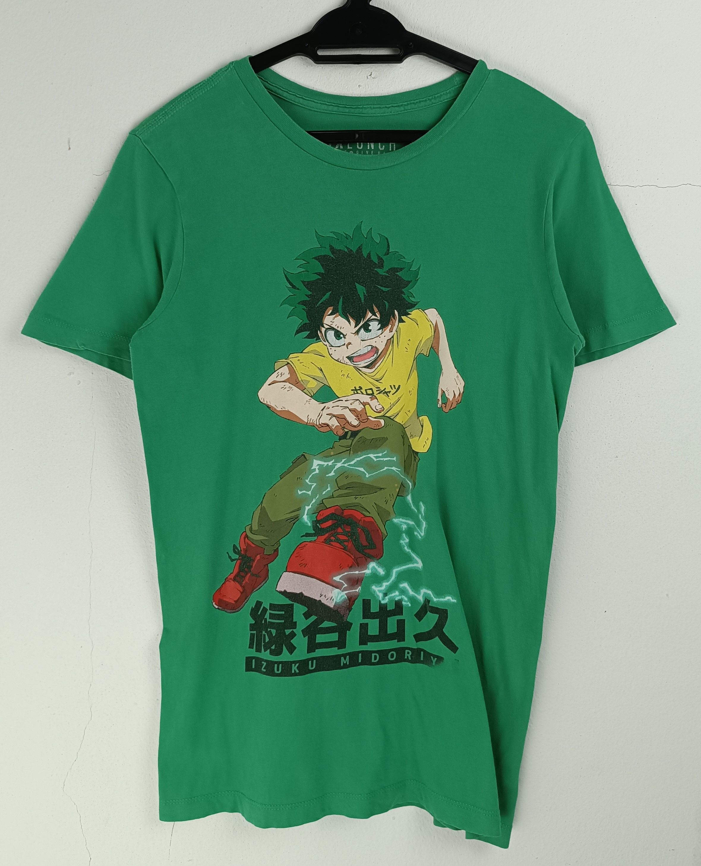 Anime VINTAGE MY HERO ACADEMIA IZUKU MIDORIYA DEKU T redriot shoto Size US S / EU 44-46 / 1 - 3 Thumbnail