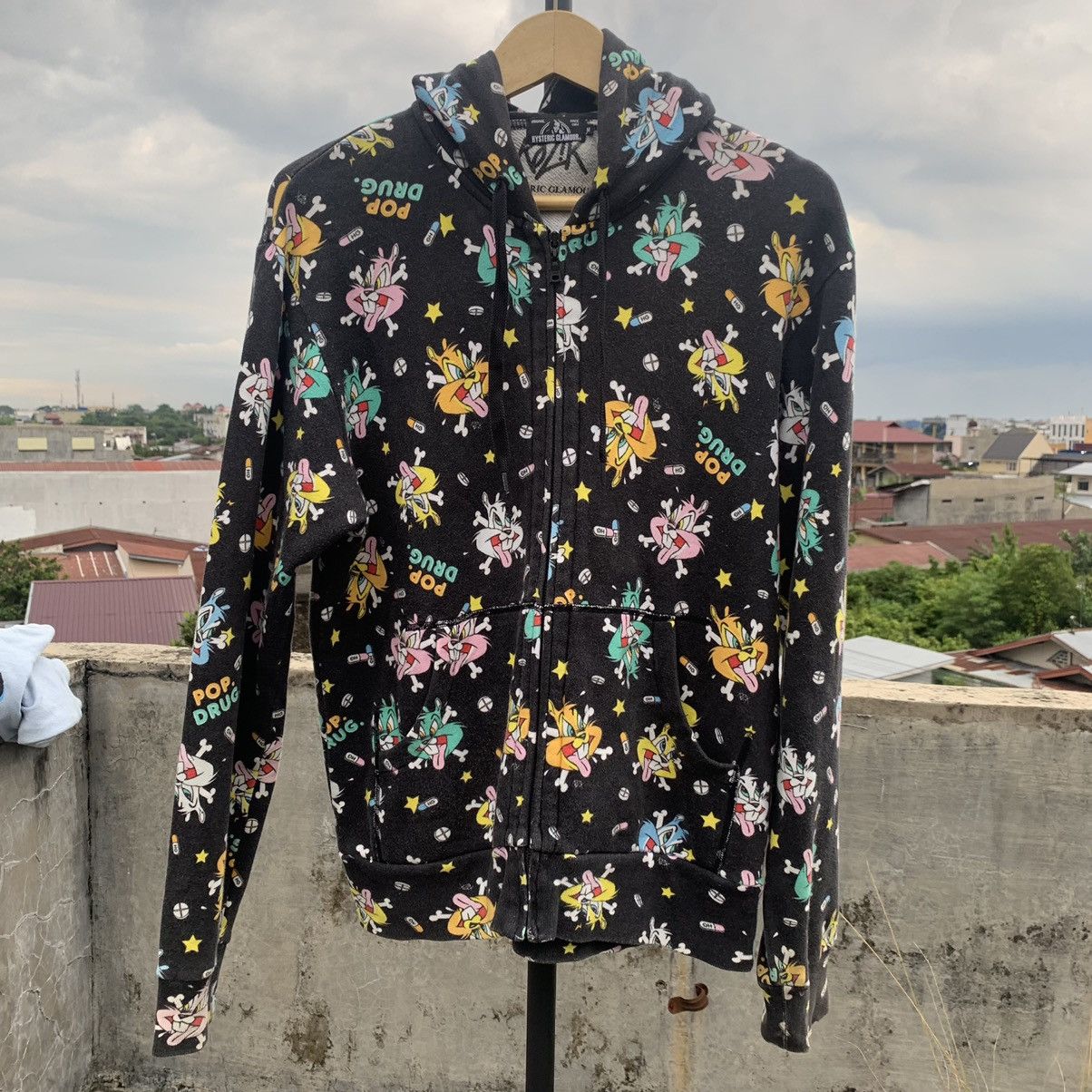 Hysteric Glamour HYSTERIC GLAMOUR X FRANK KOZIK “P0P DRUGS” Hoodie Size US M / EU 48-50 / 2 - 3 Thumbnail