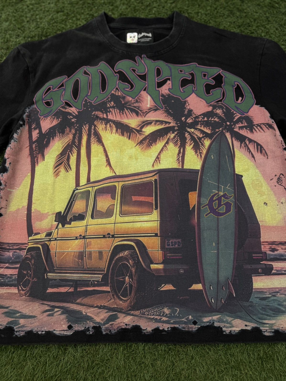 Godspeed Godspeed Black Miami G Wagon Tee Shirt Size S (NEW) Size US S / EU 44-46 / 1 - 6 Thumbnail