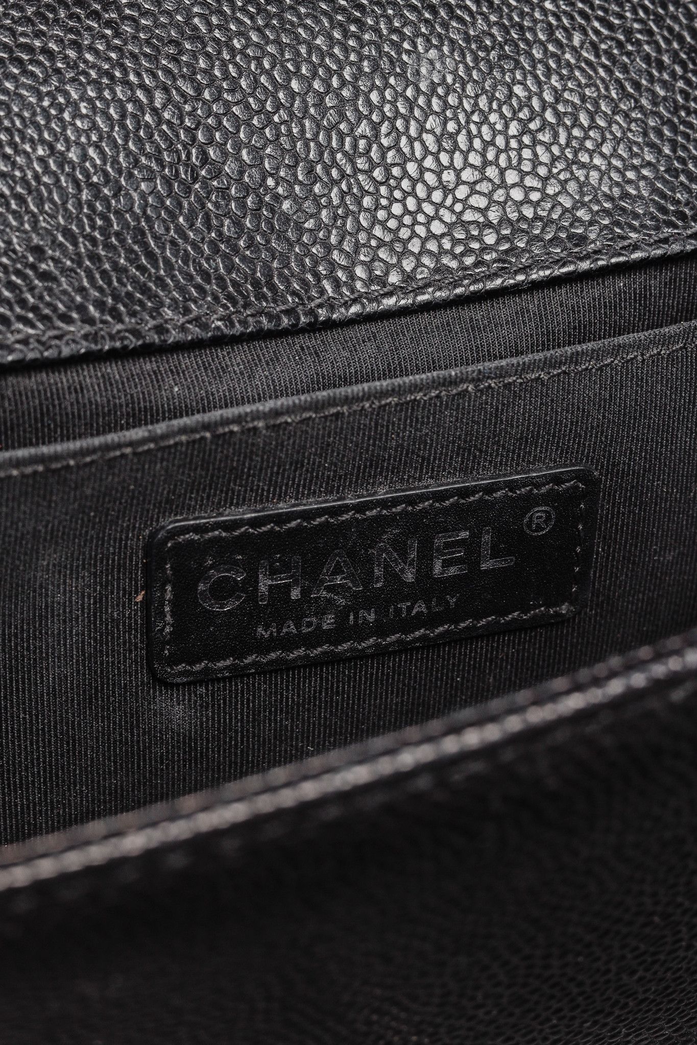 Chanel Chanel Small Boy Black Caviar Quilted Shoulder Bag Size ONE SIZE - 11 Thumbnail