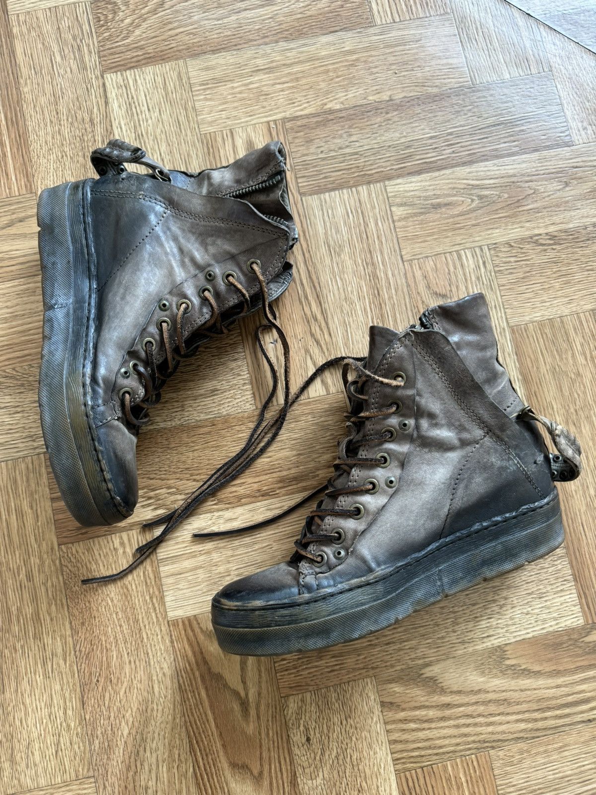 Other Brown A.S. 98 air step rare boots avantgarde shoes Size US 8 / IT 38 - 14 Thumbnail