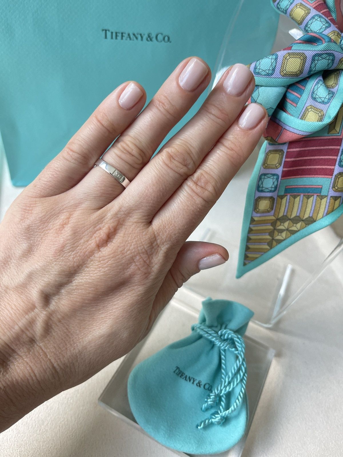 Tiffany & Co. Tiffany & Co. Atlas Band Ring in Silver size 5 NEW $399 Size ONE SIZE - 13 Thumbnail