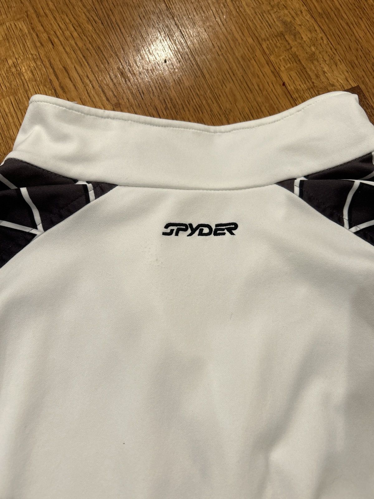 Spyder Spyder Quarter Zip White and Black Size US M / EU 48-50 / 2 - 6 Thumbnail