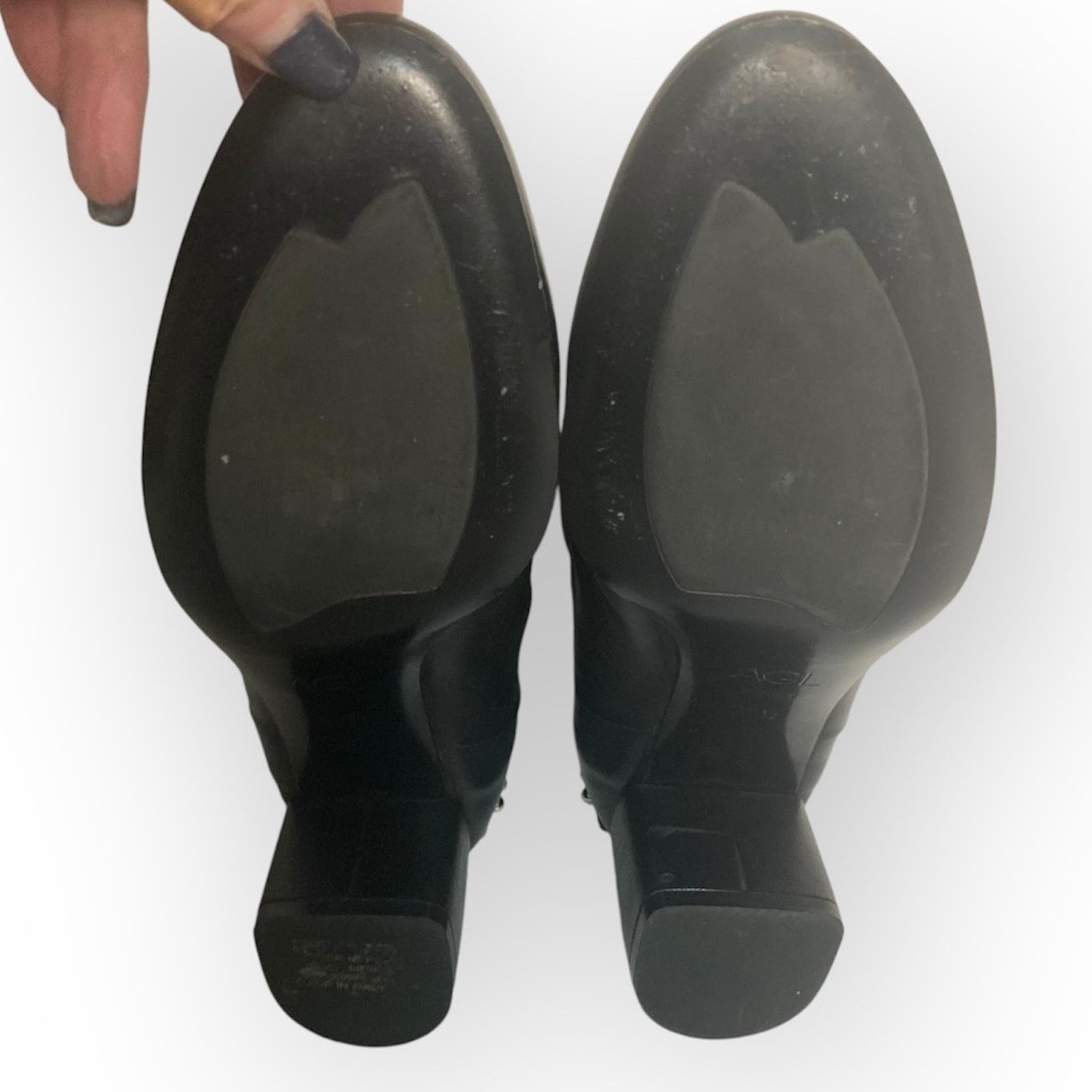 AGL AGL black leather ankle boots, womens EU 37.5/US 6.5 Size US 6.5 / IT 36.5 - 7 Thumbnail