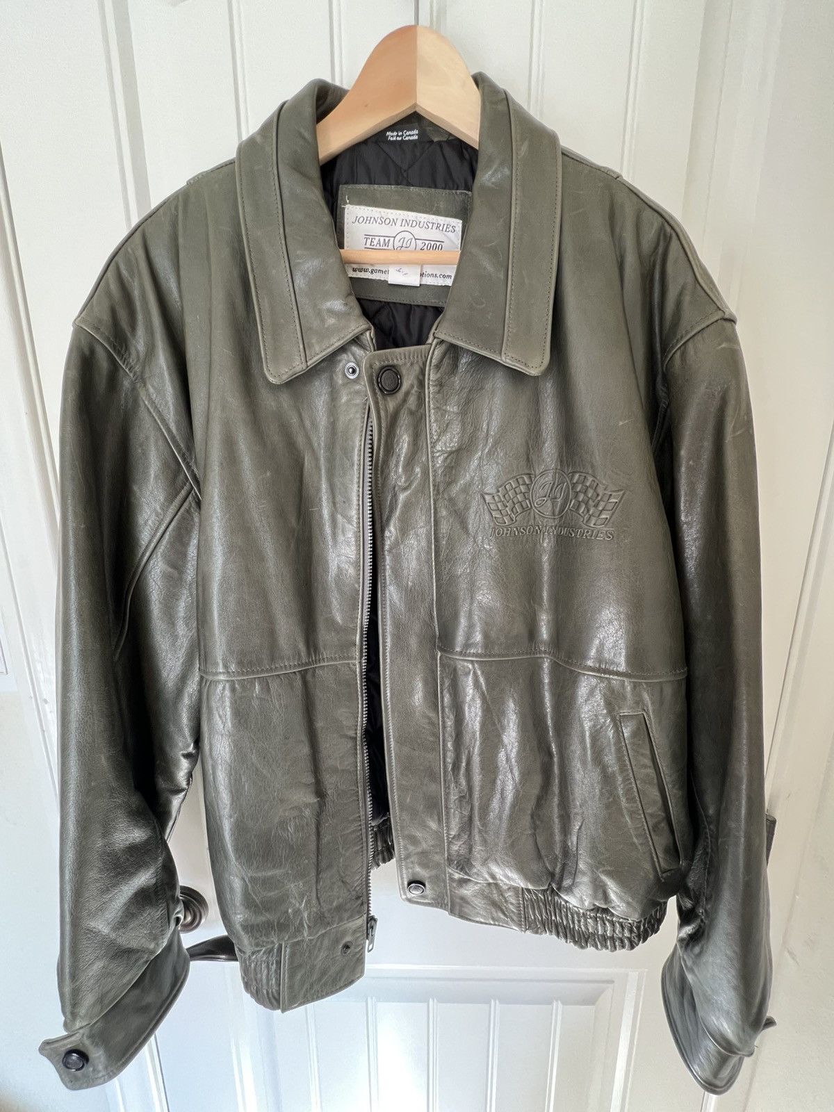 Other Johnson Industries Vintage Leather Jacket Size US XL / EU 56 / 4 - 1 Preview