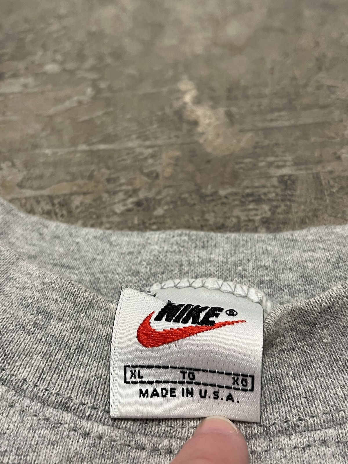 Nike × Vintage Nike center swoosh vintage Denver broncos rare hype NFL Size US XL / EU 56 / 4 - 6 Thumbnail