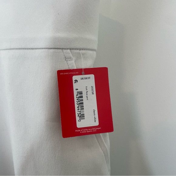 Spanx Spanx Kick Flare Pant Classic White 3XL NWT Size 42" / US 20 - 4 Thumbnail