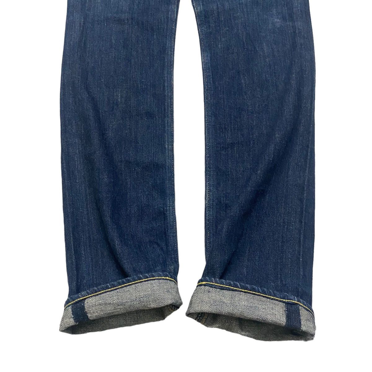 Kapital Kapital No.2 Denim Drop Crotch Jeans Buckle Back Size US 33 - 17 Thumbnail