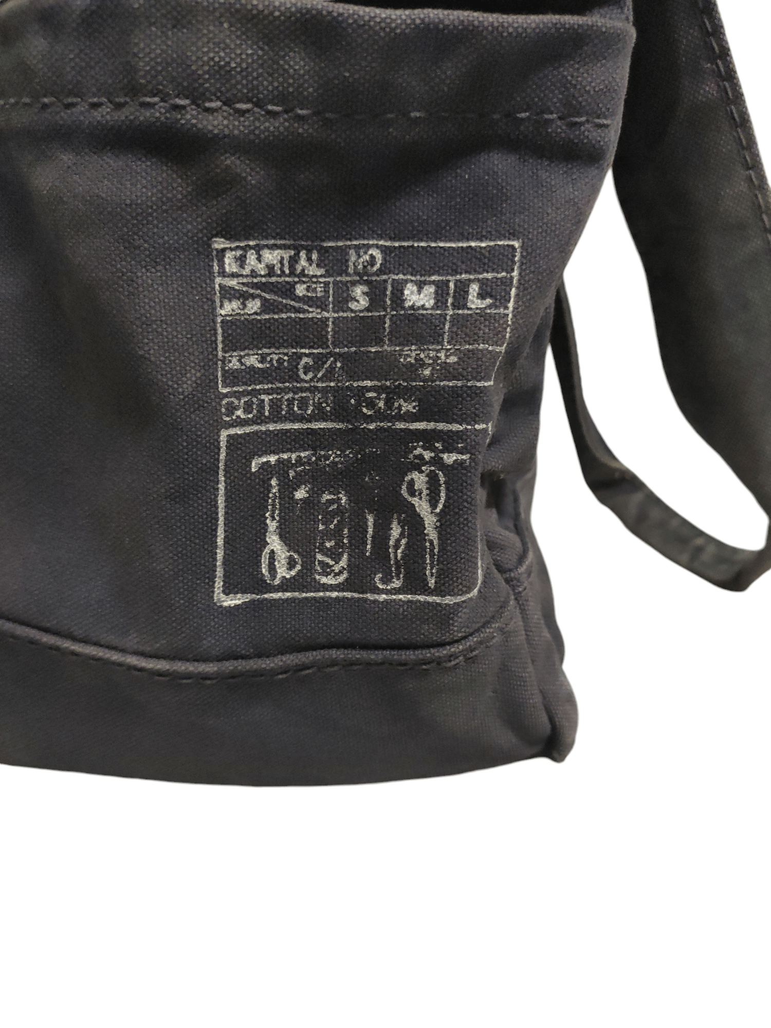 Kapital KAPITAL CANVAS TOTE BAG BLUE DISTRESSED Size ONE SIZE - 14 Thumbnail