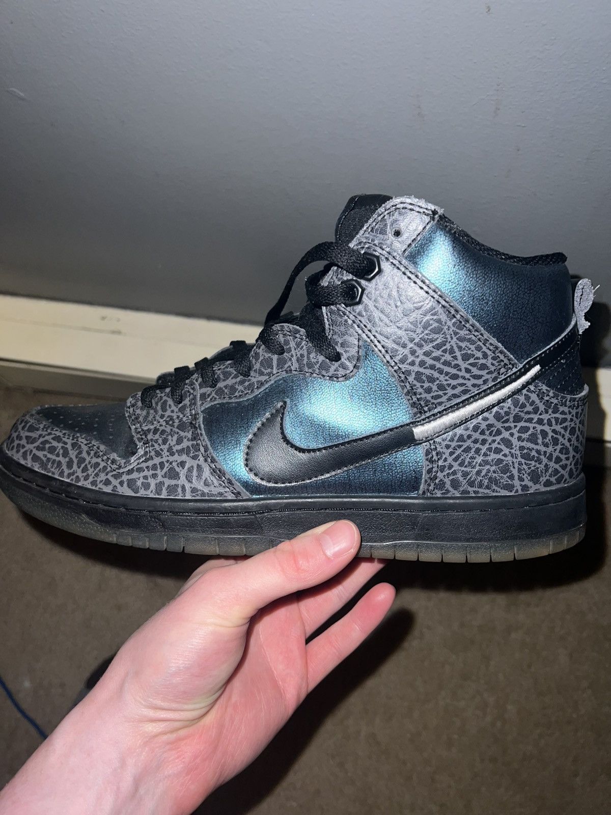 Nike Nike SB High Black Sheep Hornet Size US 11 / EU 44 - 4 Thumbnail