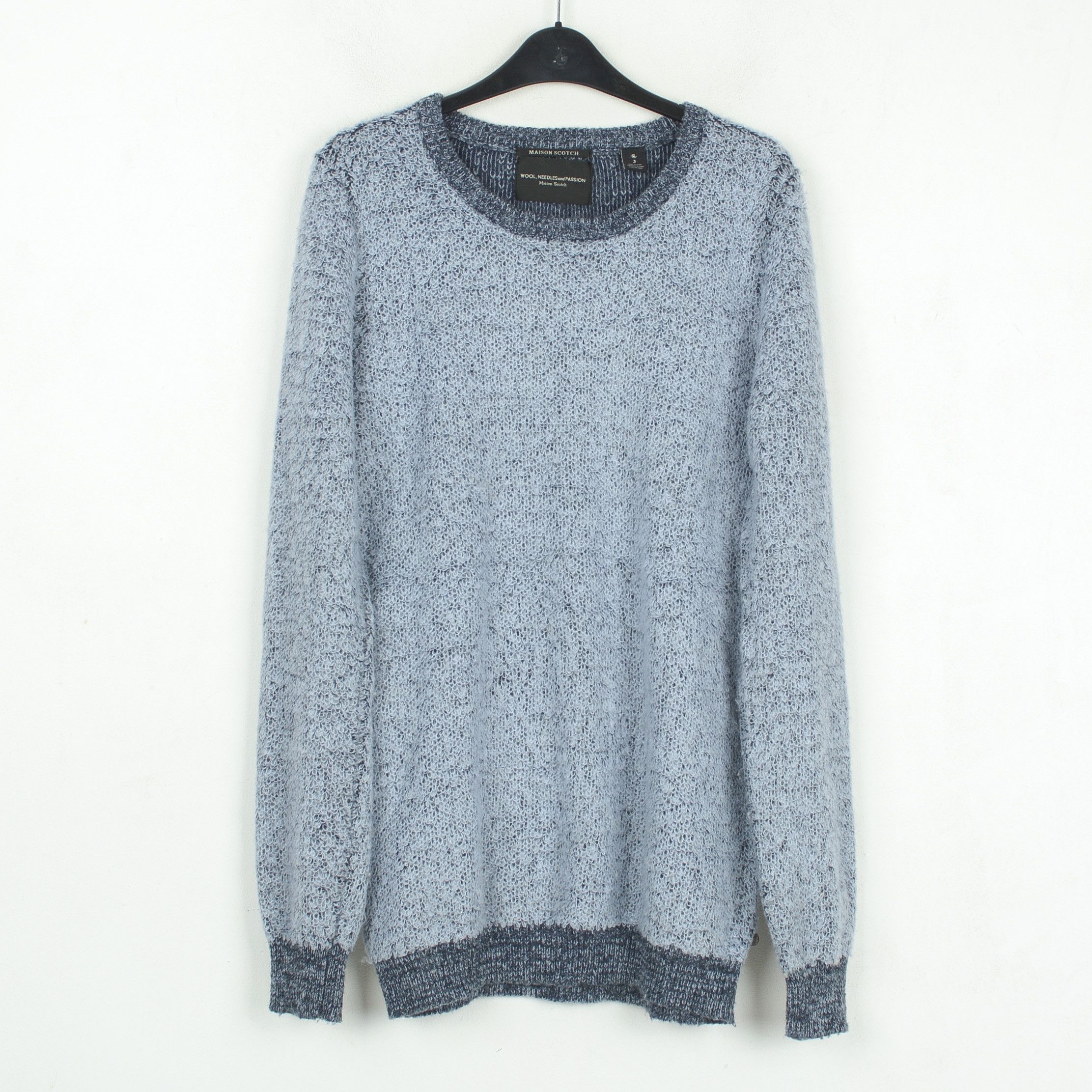Maison Scotch MAISON SCOTCH Women 3 Wool Blend Pullover Sweater Jumper Size M / US 6-8 / IT 42-44 - 1 Thumbnail
