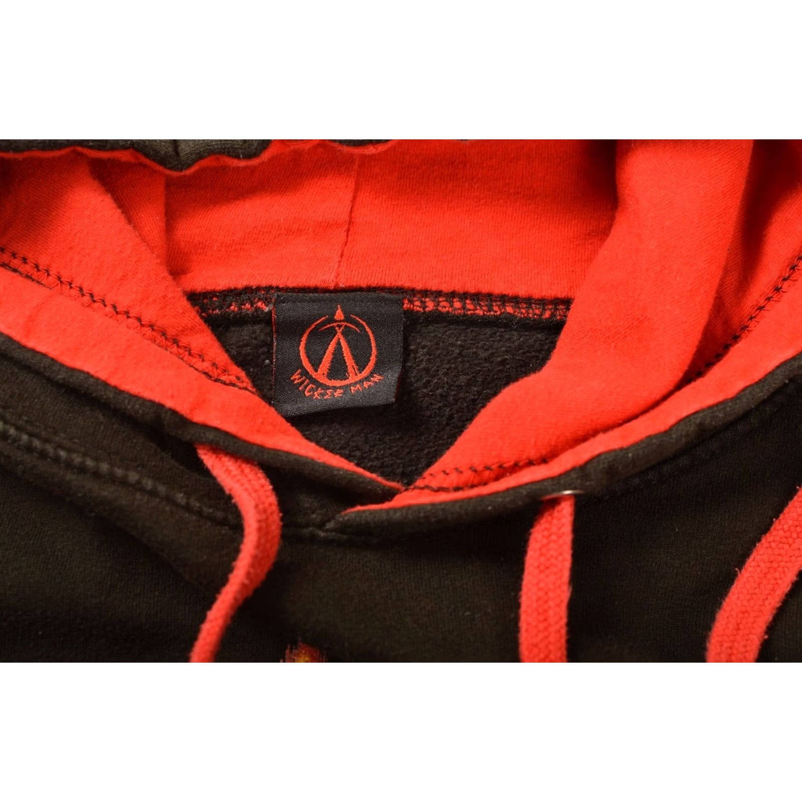 Logo 7 VINTAGE Wicker Man Hoodie Pullover Big Logo Black M Mens Front Pocket Hol Size US M / EU 48-50 / 2 - 5 Thumbnail