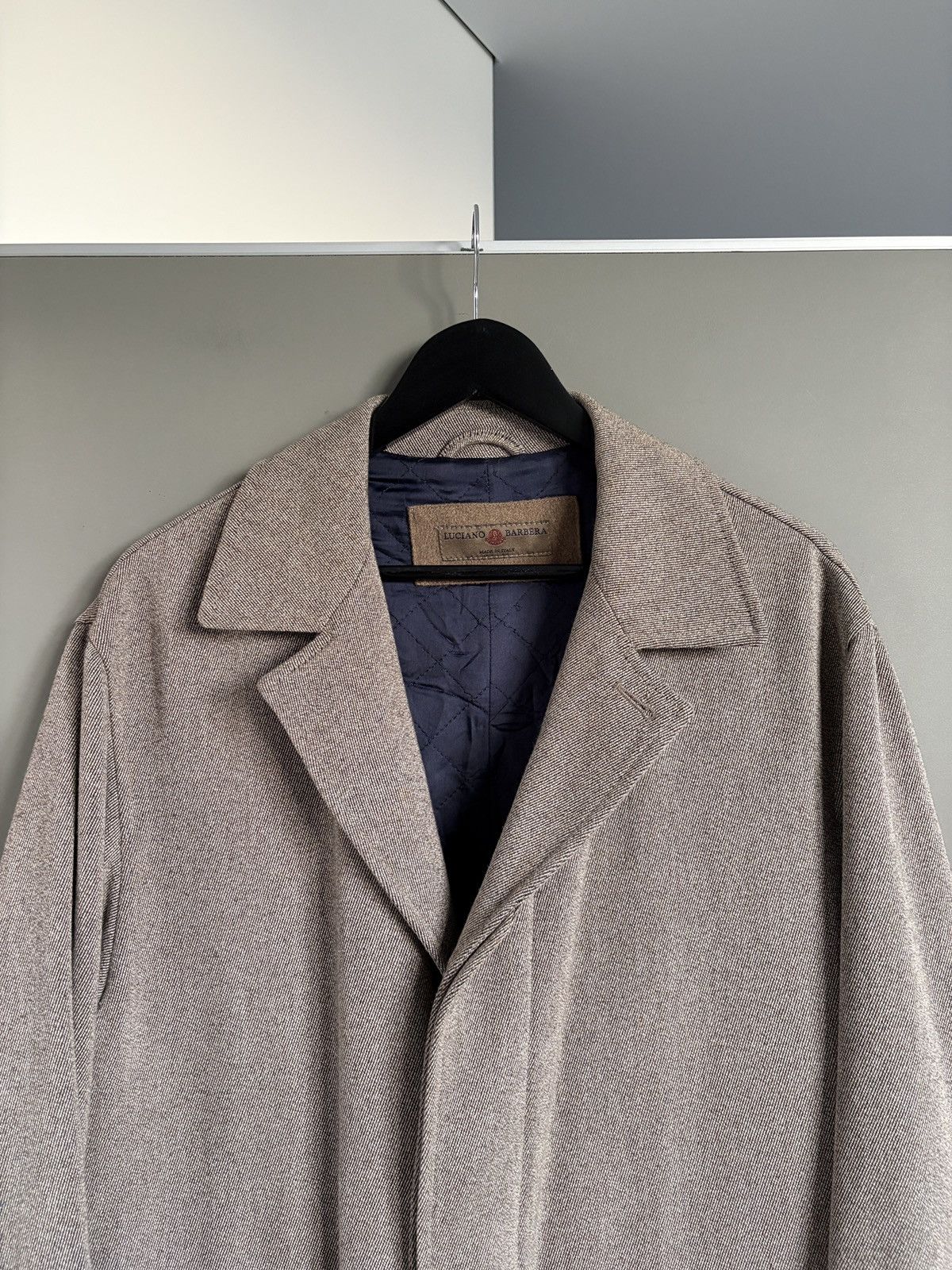 Luciano Barbera Luciano Barbera Luxury Wool Beige Coat Size US M / EU 48-50 / 2 - 3 Thumbnail