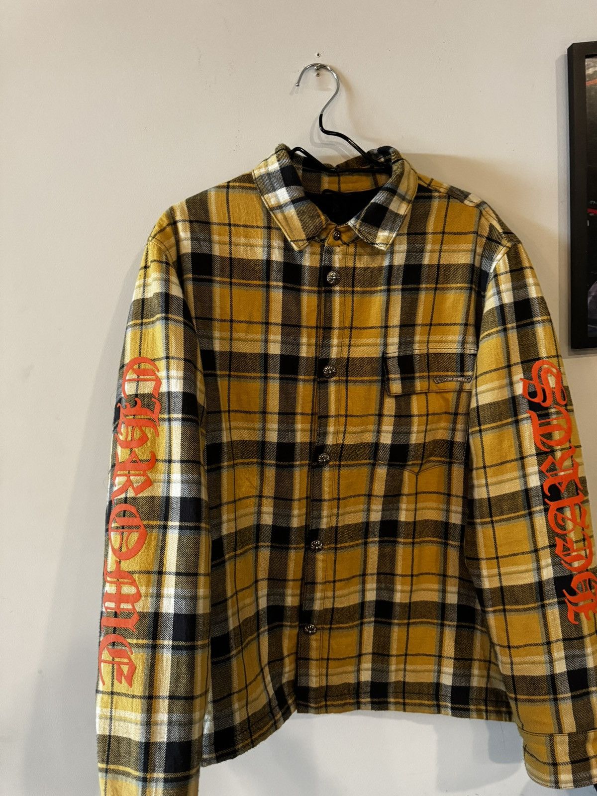 Chrome Hearts Chrome Hearts Working Junkyard Padded Flannel Size US L / EU 52-54 / 3 - 3 Thumbnail