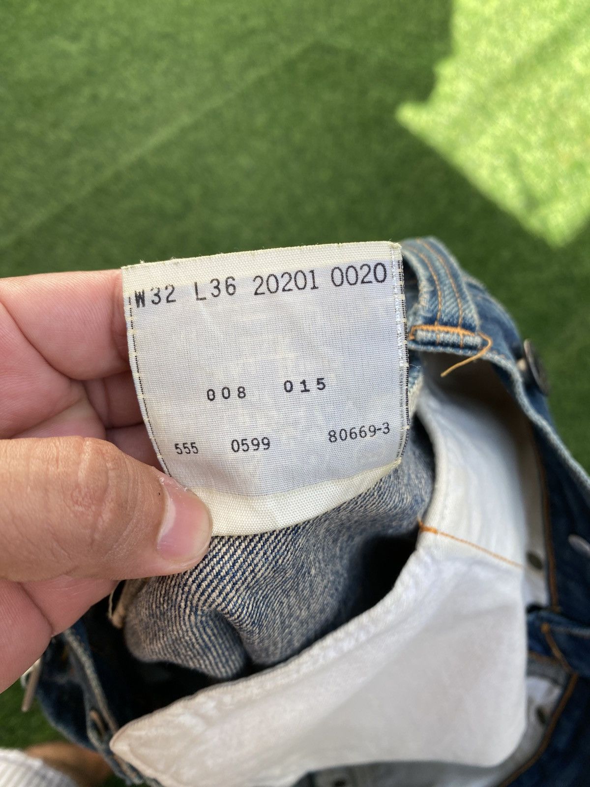 Levi's Vintage Clothing W32x32 Vintage levi's 201 redline buckle back distressed Size US 32 / EU 48 - 11 Thumbnail