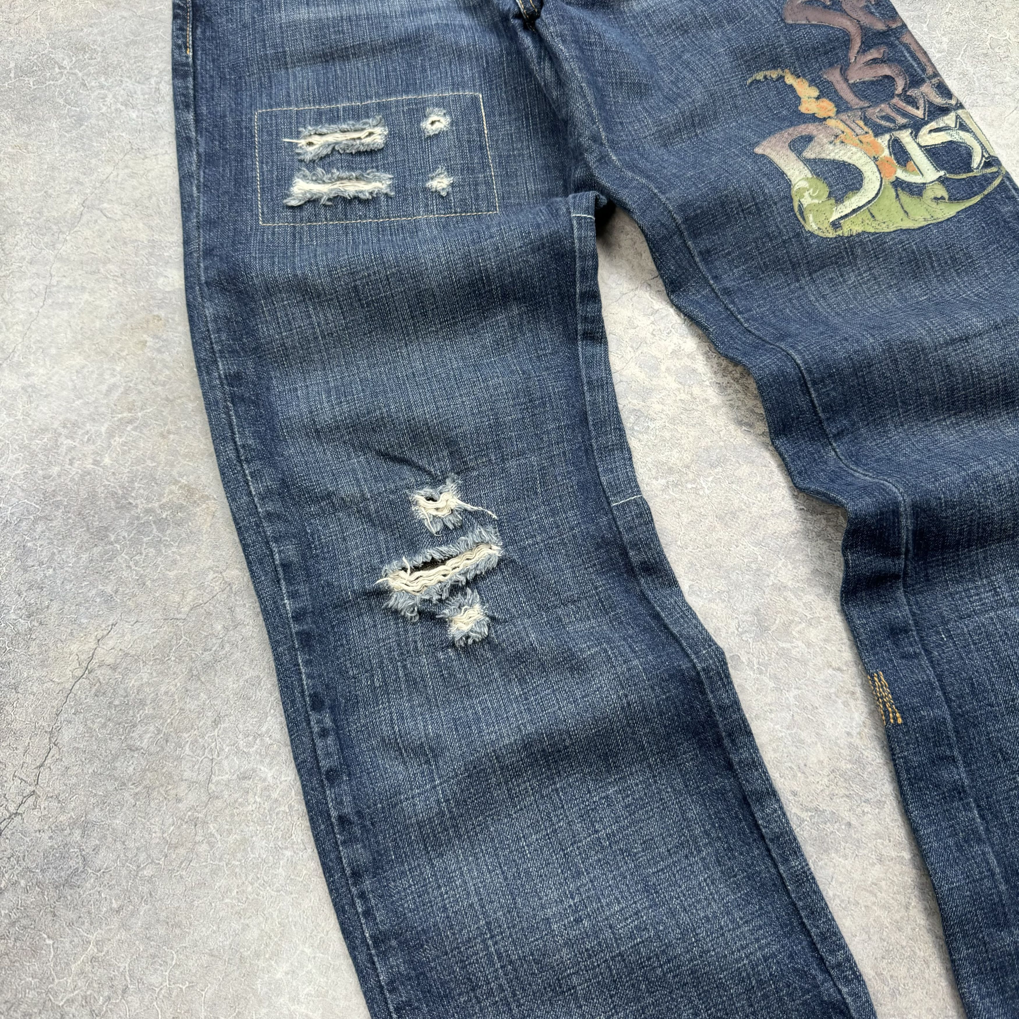 Dolce & Gabbana SS04 DOLCE & GABBANA SEX IS MY FAVORITE BUSINESS JEANS Size 30" / US 8 / IT 44 - 7 Thumbnail