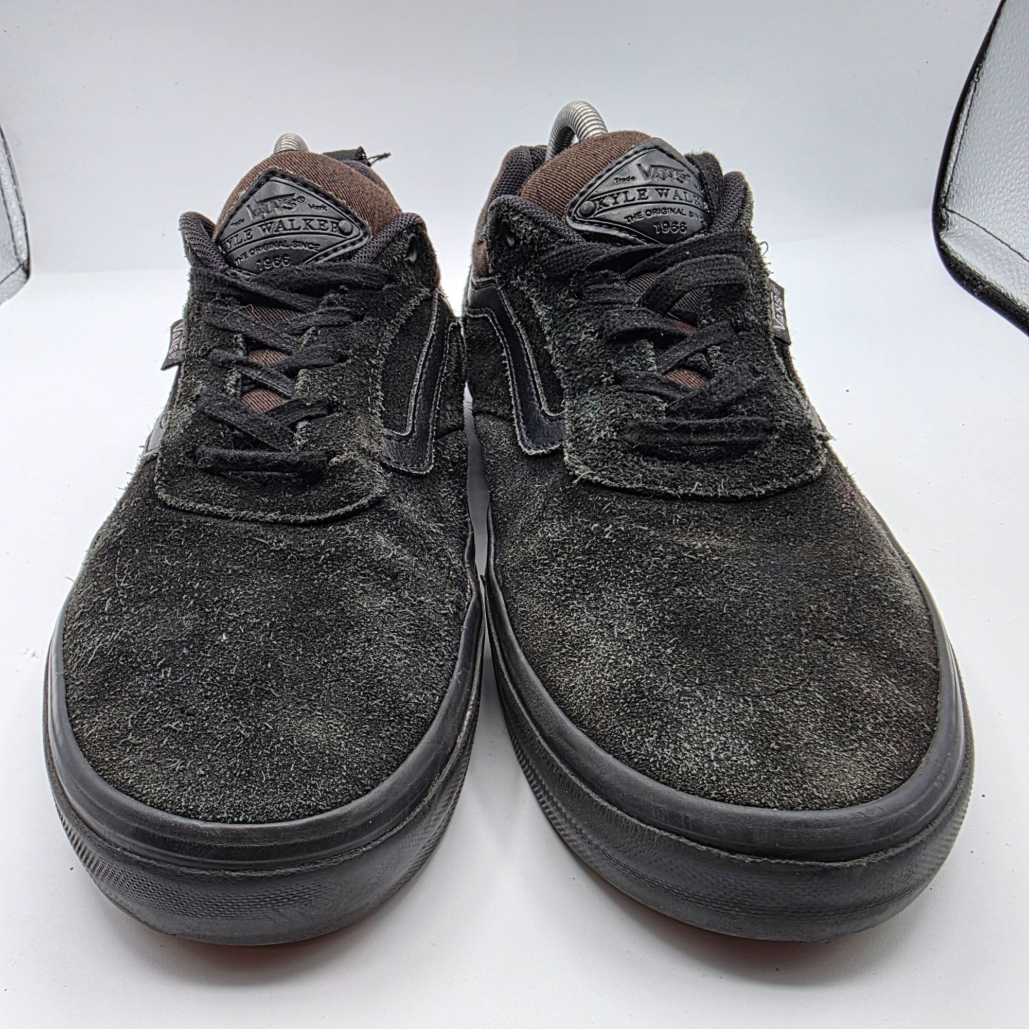 Vans Vans Kyle Walker Blackout Mens Size 10.5 Triple Black Sneake Size US 10.5 / EU 43-44 - 14 Thumbnail
