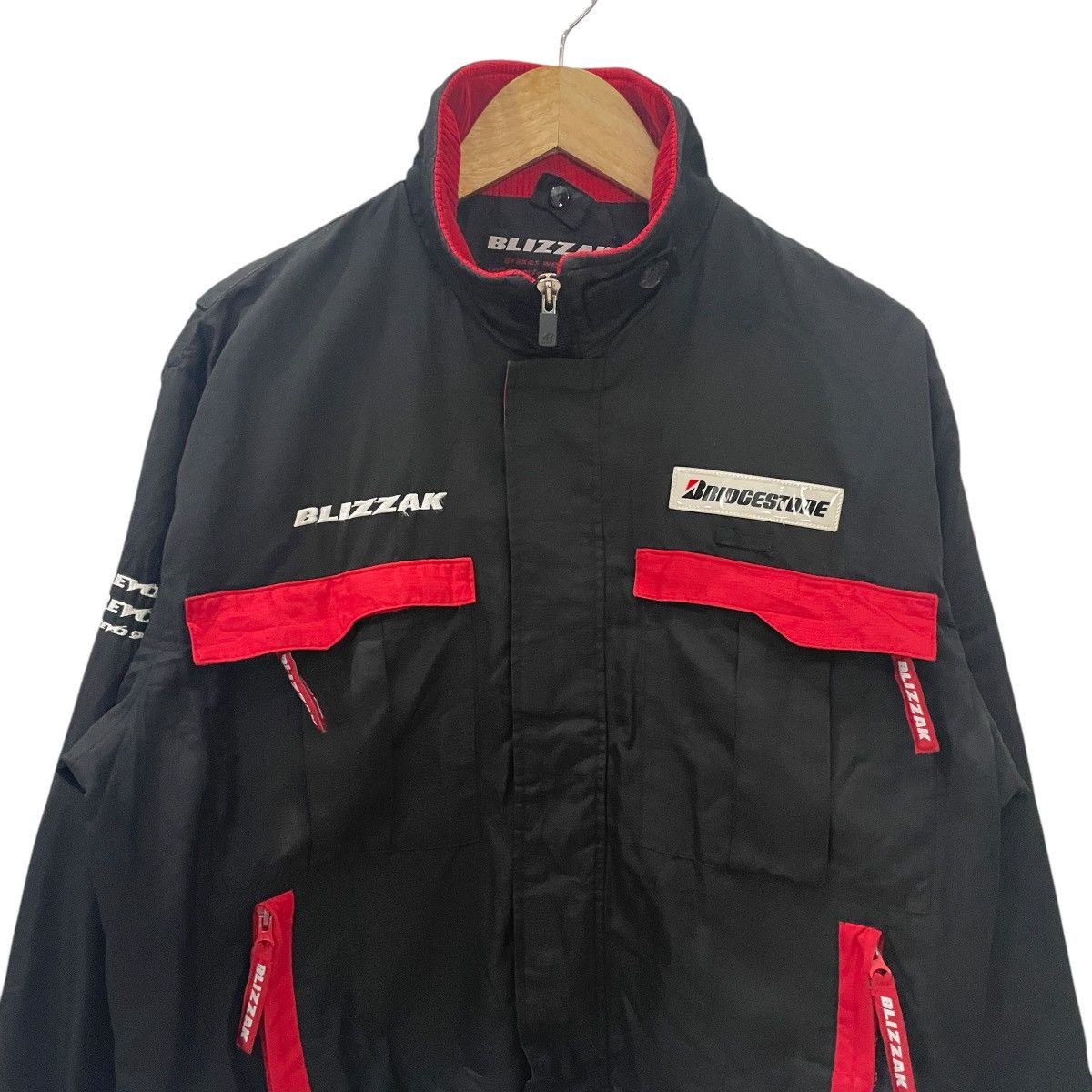 Japanese Brand Vintage Blizzak X Bridgestone Racing Jacket Size US L / EU 52-54 / 3 - 8 Thumbnail