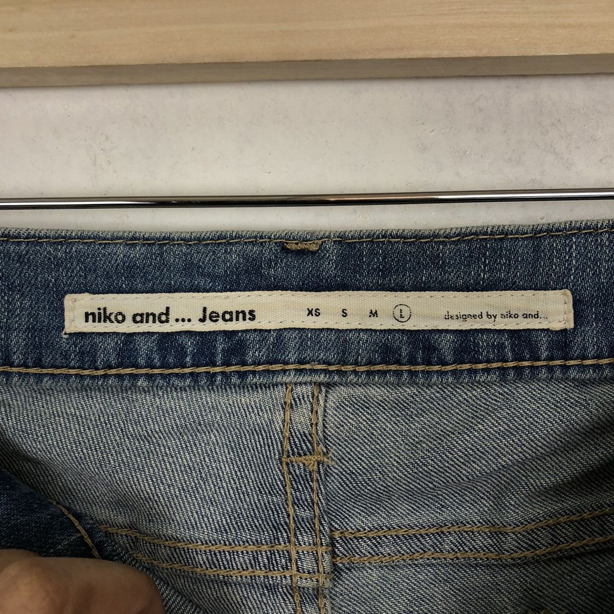 Japanese Brand 🔥SKINNY CUT DISTRESSED DENIM JEANS NICO AND JEANS JAPAN Size US 30 / EU 46 - 13 Thumbnail