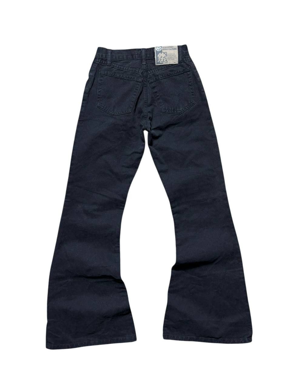 Request Jeans RARE Requested Jeans Culture Flared Sun Fade Italian Jeans Size US 26 / EU 42 - 2 Thumbnail