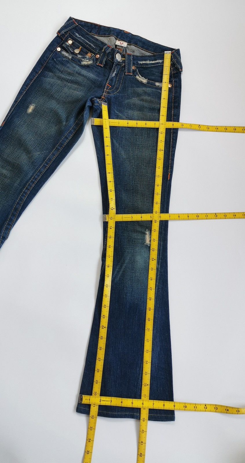True Religion True Religion Joey Flared Bootcut Jeans Size 26" / US 2 / IT 38 - 12 Thumbnail