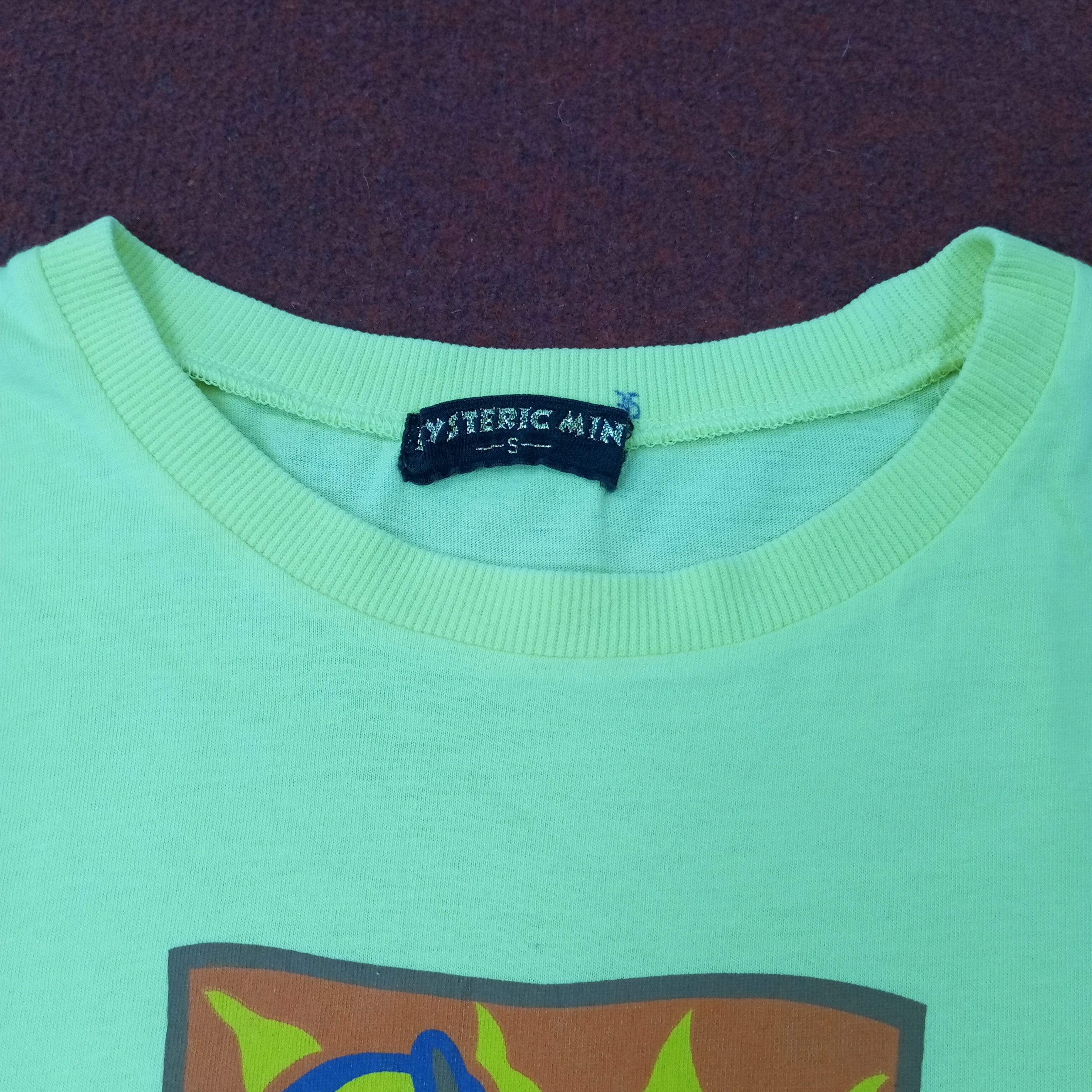 Hysteric Glamour Hysteric Mini Japanese Brand Surfing Yellow Tshirt c249n59 Size US S / EU 44-46 / 1 - 3 Thumbnail