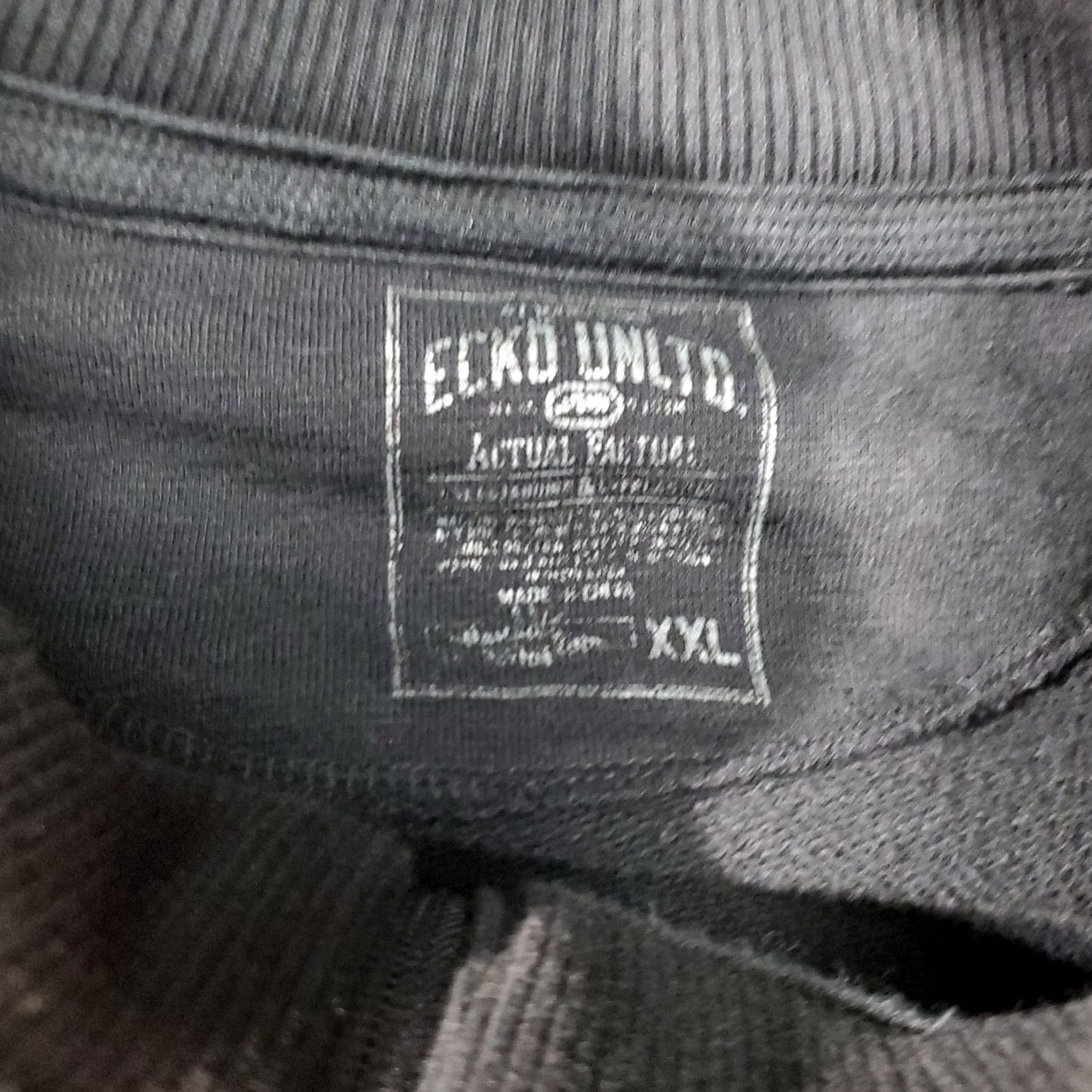 Ecko Unltd. Ecko Jacket Mens 2XL XXL Black 90s Y2K Embroidered Full Zip Streetwear Hip Hop Size US XXL / EU 58 / 5 - 6 Thumbnail