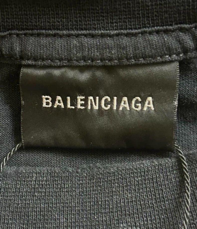 Balenciaga Balenciaga Michelle Yeoh Portrait Printed Loose Short Slee Size US M / EU 48-50 / 2 - 3 Thumbnail